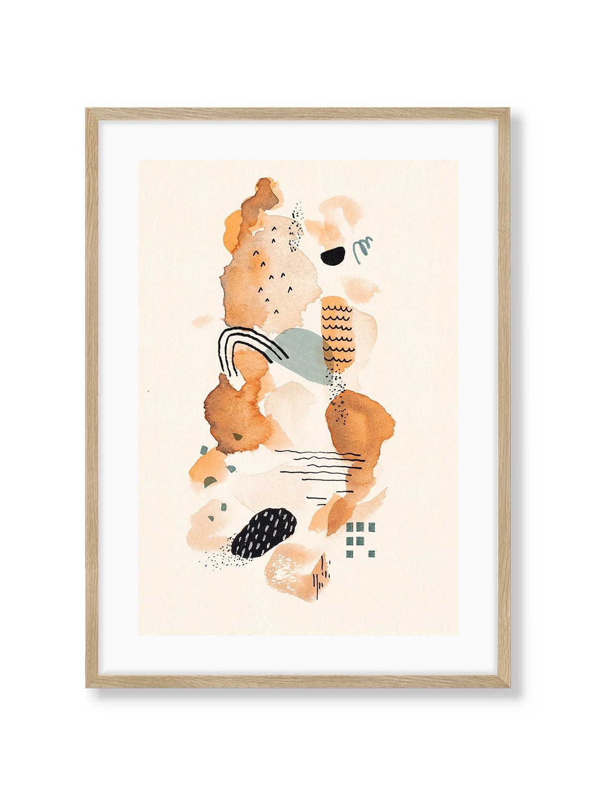 Fall Markings - Una Lámina de Mylene Chung - Decora tu casa en Nomadart