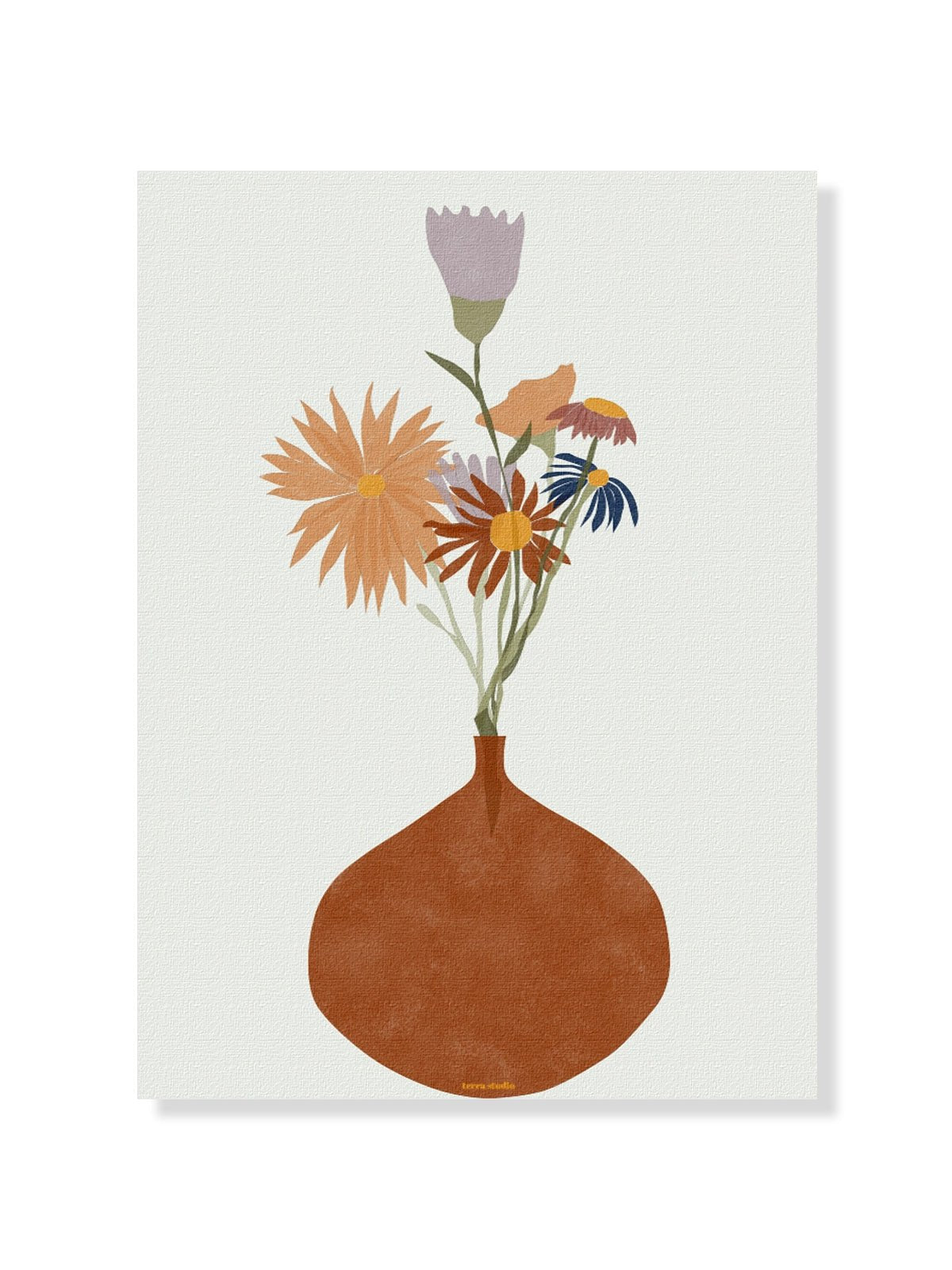 Flower Party - Una Lámina de Terra Studio - Decora tu casa en Nomadart