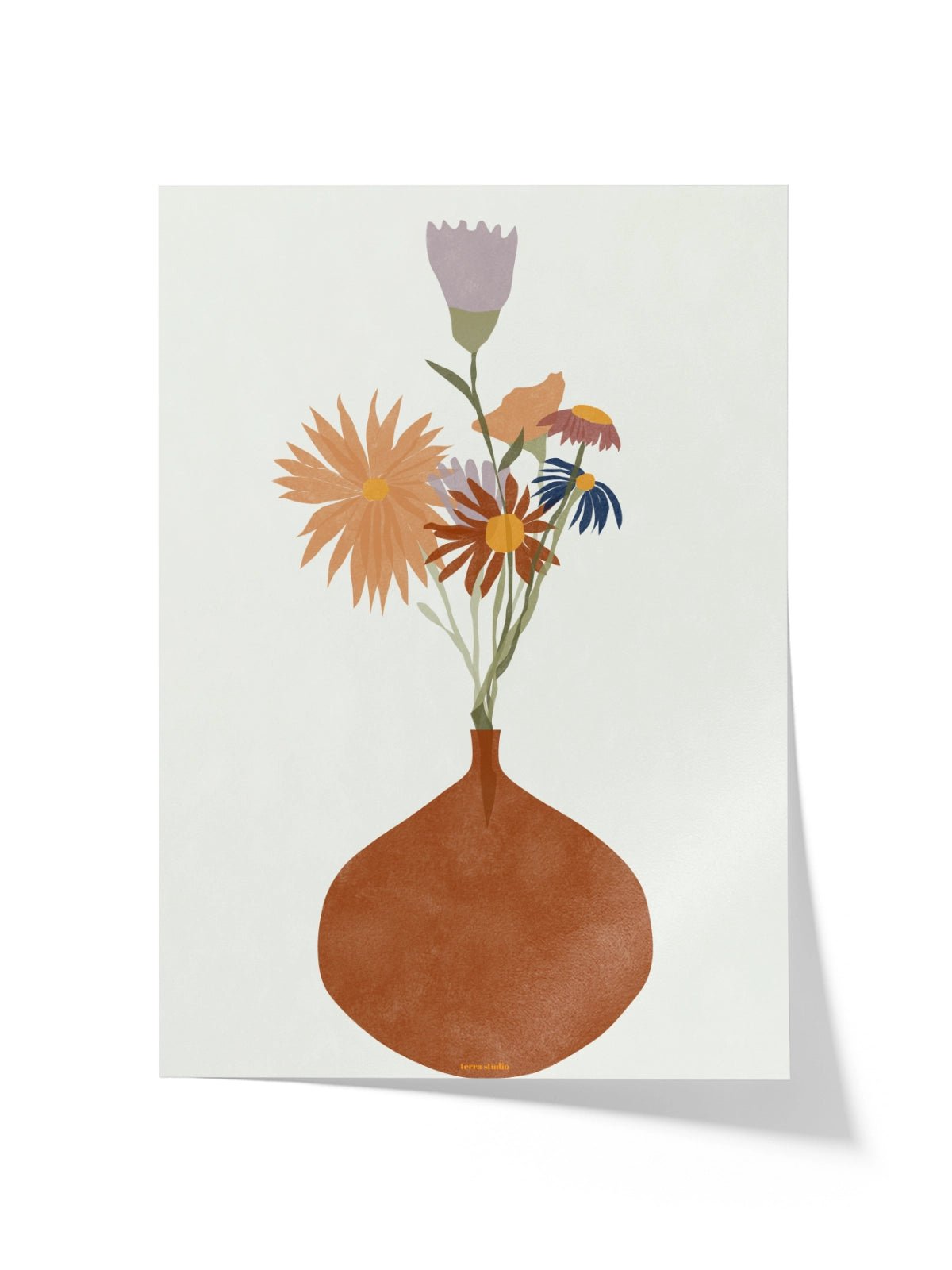 Flower Party - Una Lámina de Terra Studio - Decora tu casa en Nomadart