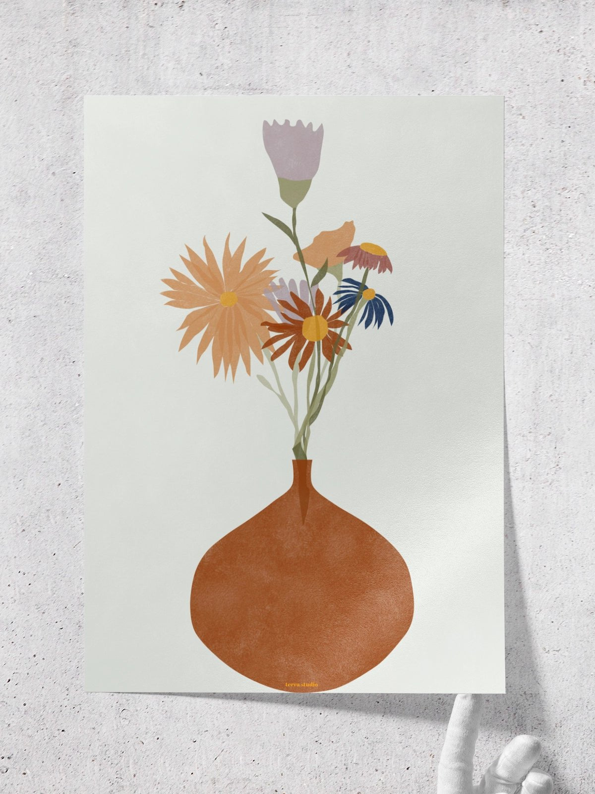 Flower Party - Una Lámina de Terra Studio - Decora tu casa en Nomadart