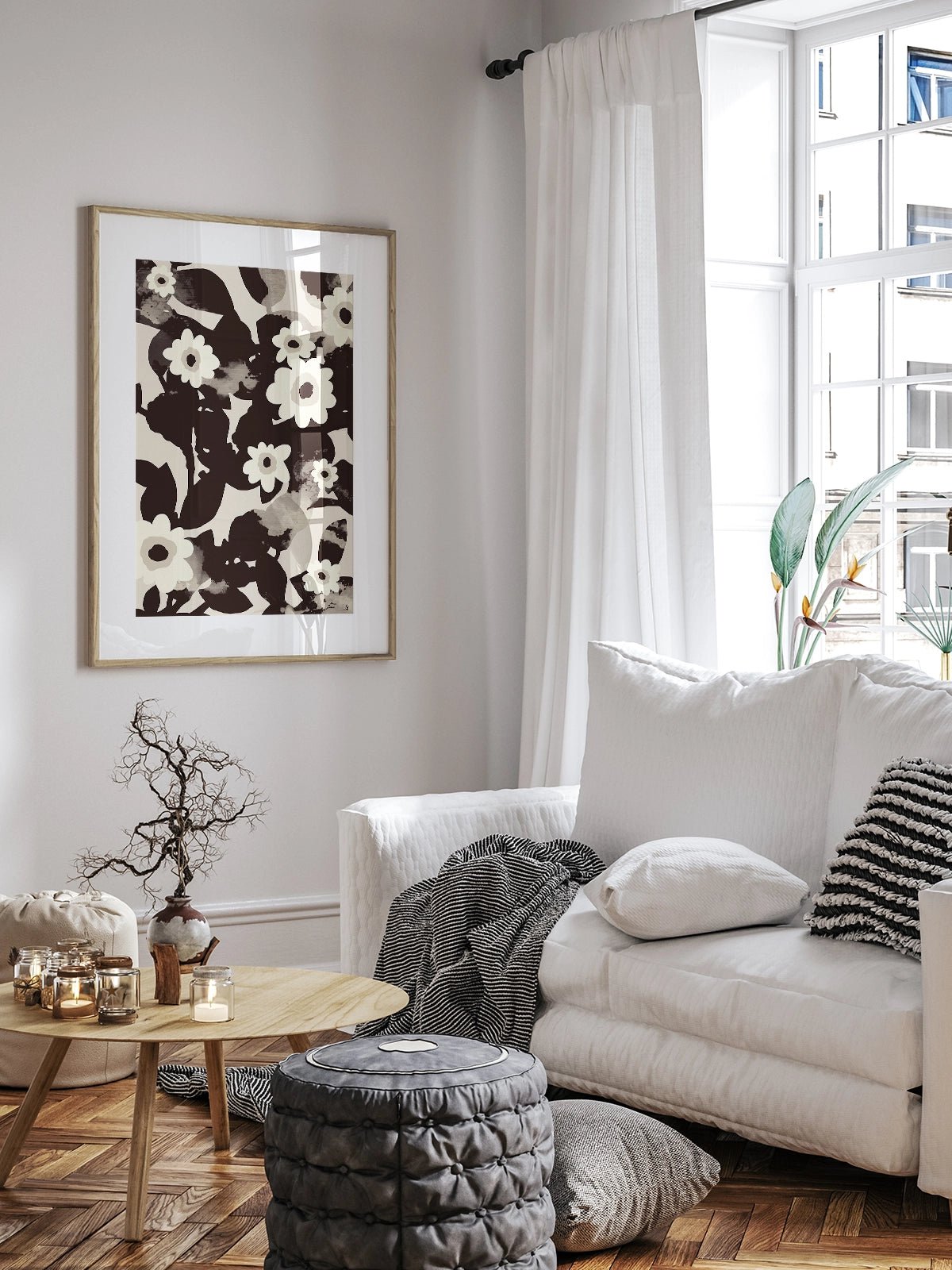 Flowers - Una Lámina de Sylvia Takken - Decora tu casa en Nomadart