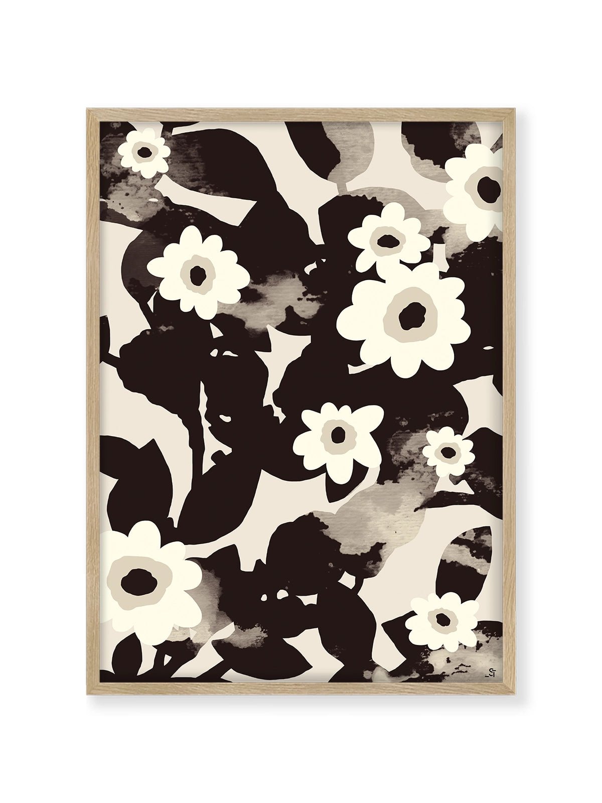 Flowers - Una Lámina de Sylvia Takken - Decora tu casa en Nomadart