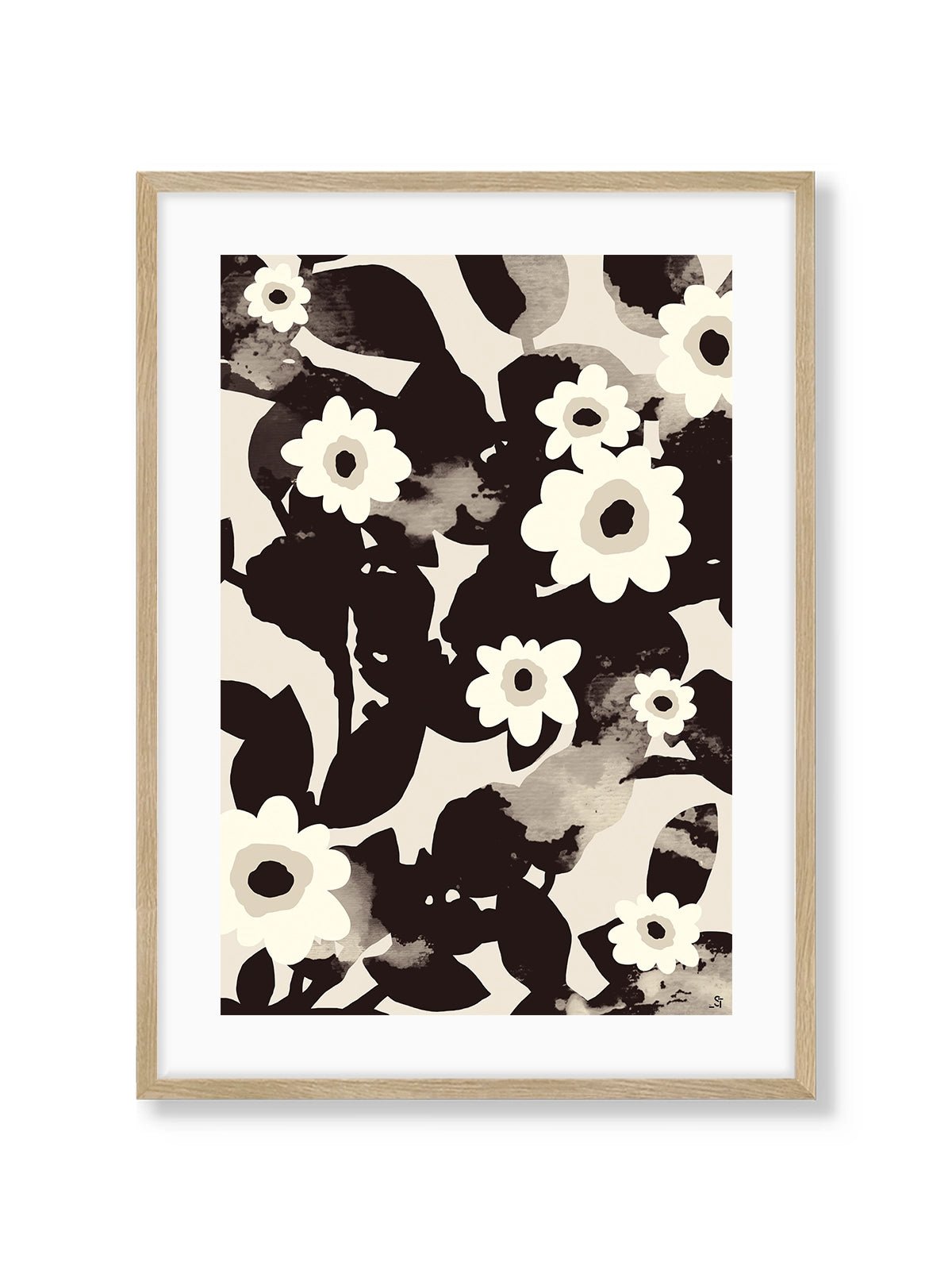 Flowers - Una Lámina de Sylvia Takken - Decora tu casa en Nomadart