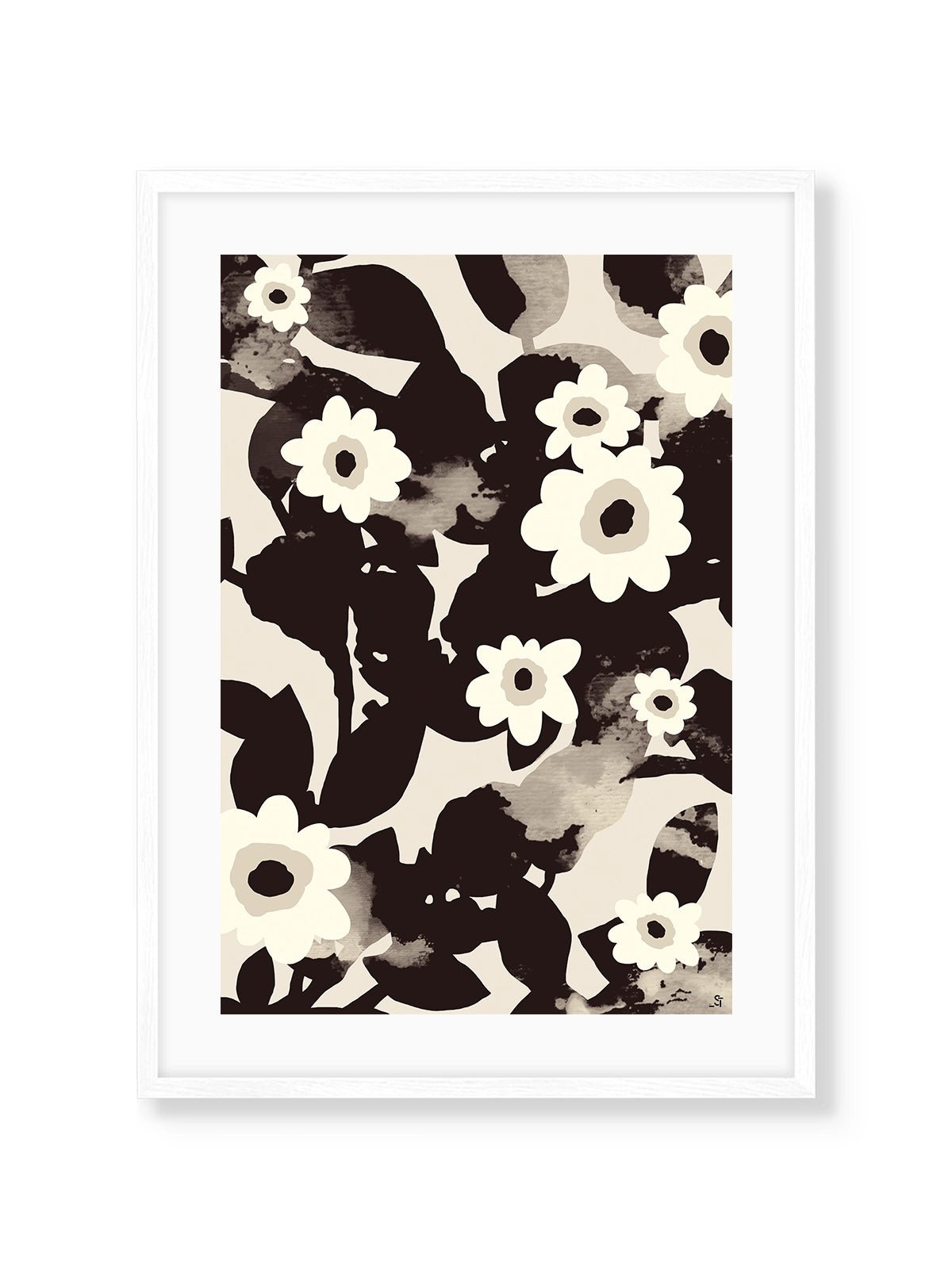 Flowers - Una Lámina de Sylvia Takken - Decora tu casa en Nomadart