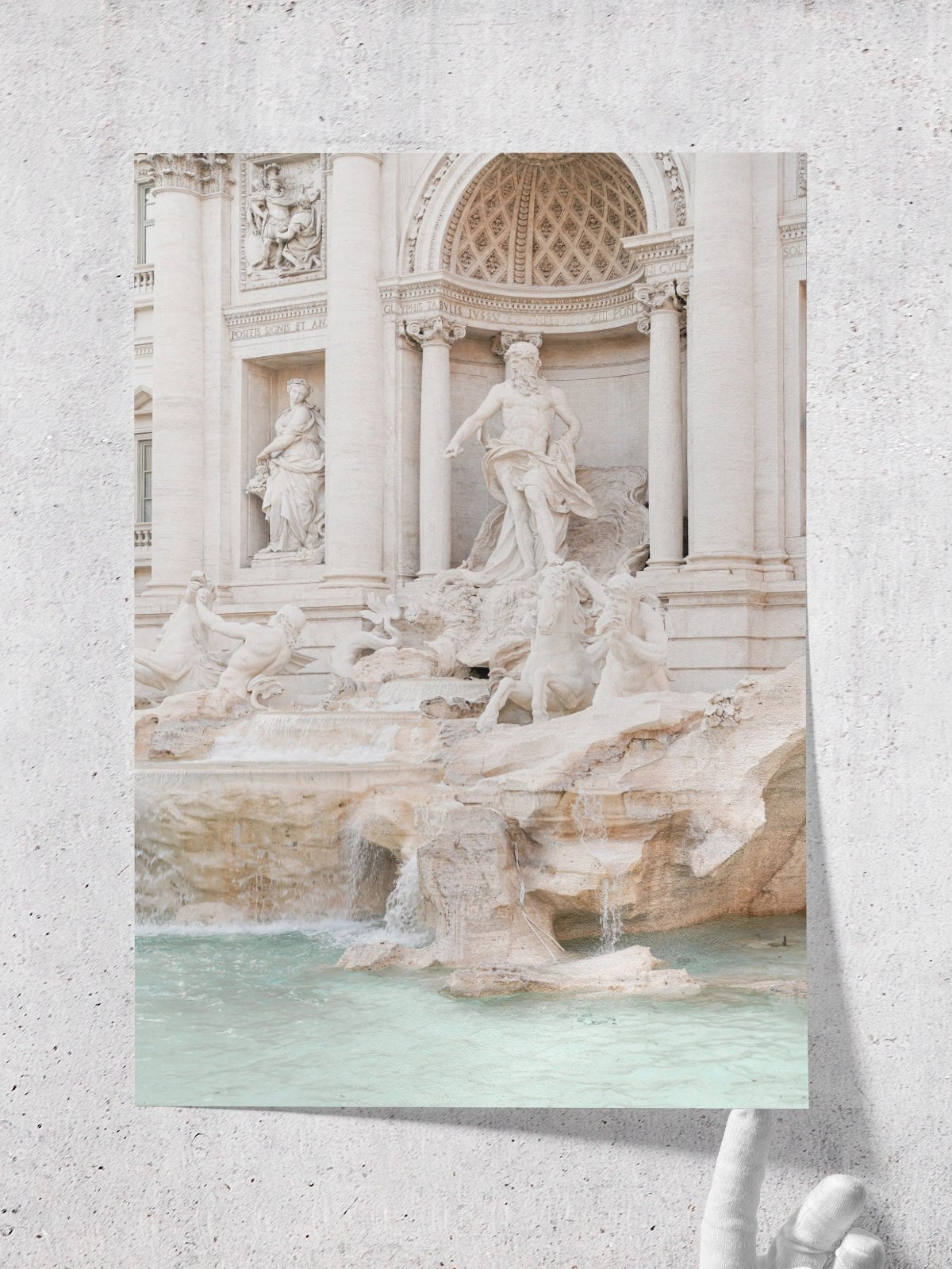 Fontana di Trevi - Lámina de Henrike Schenk - Decora tu casa en Nomadart