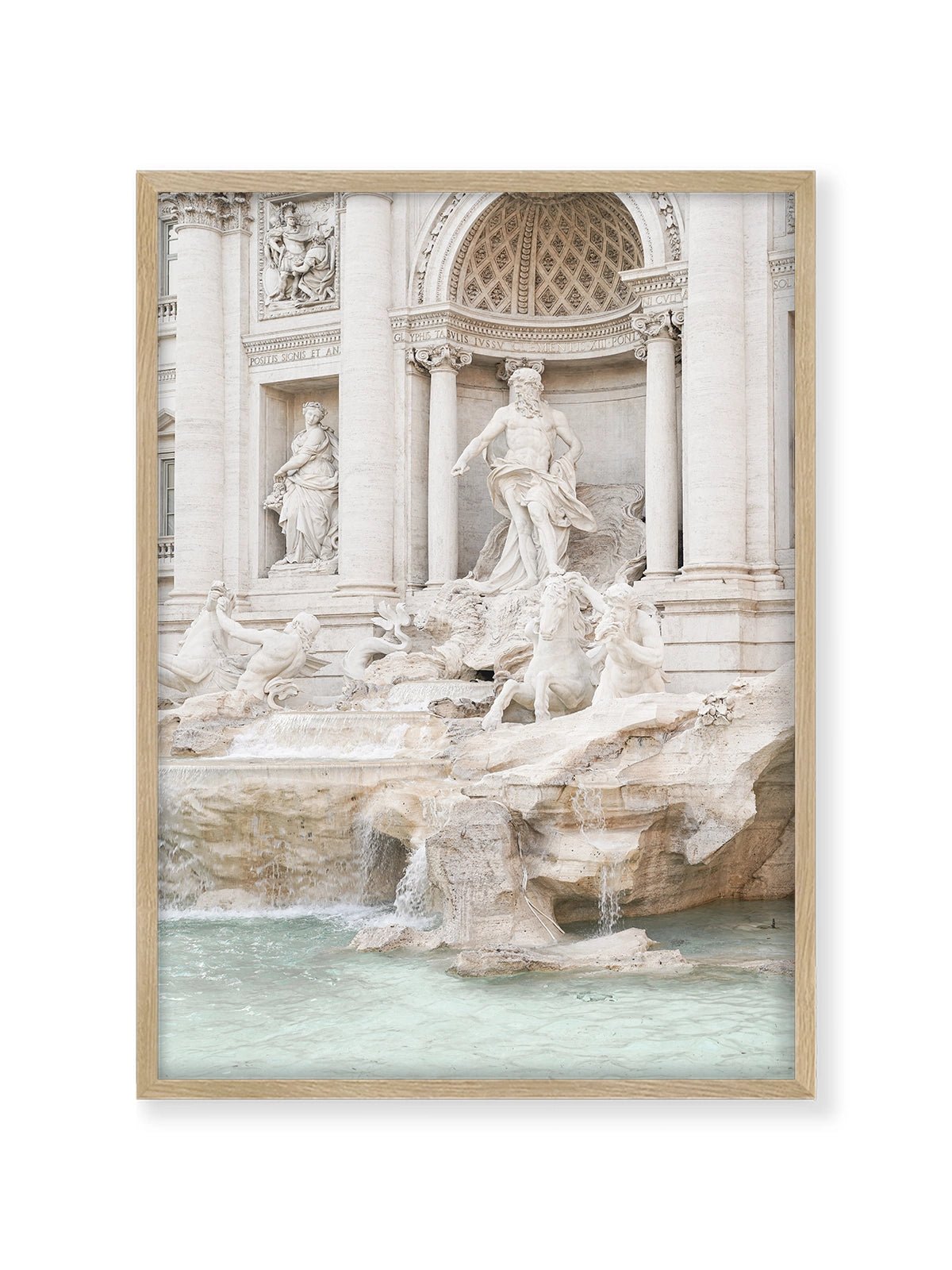 Fontana di Trevi - Lámina de Henrike Schenk - Decora tu casa en Nomadart