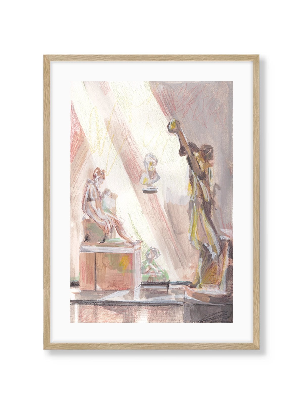 Gipsoteca Canoviana - Una Lámina de Alice Kwan - Decora tu casa en Nomadart