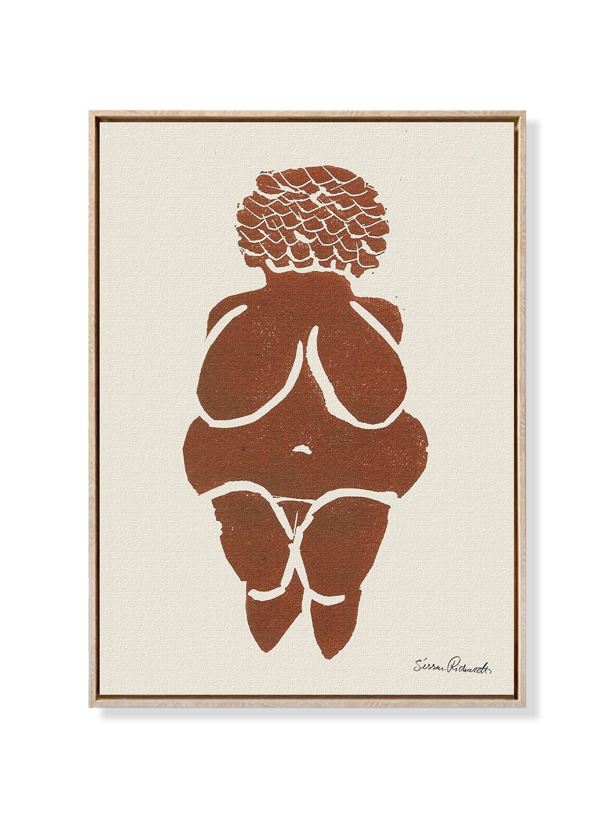 Goddess of Fertility - Una Lámina de Sissan Richardt - Decora tu casa en Nomadart