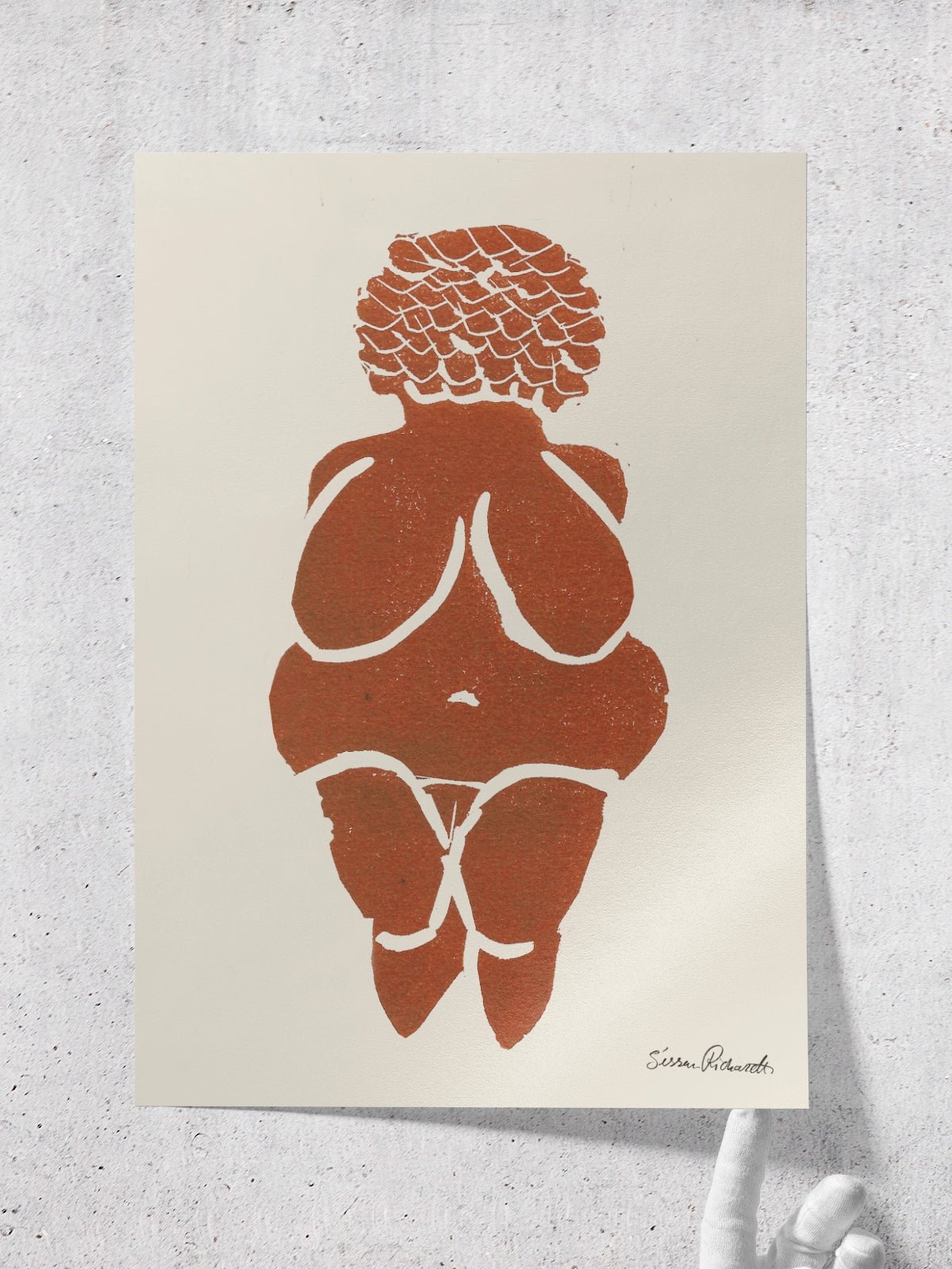 Goddess of Fertility - Lámina de Sissan Richardt - Decora tu casa en Nomadart