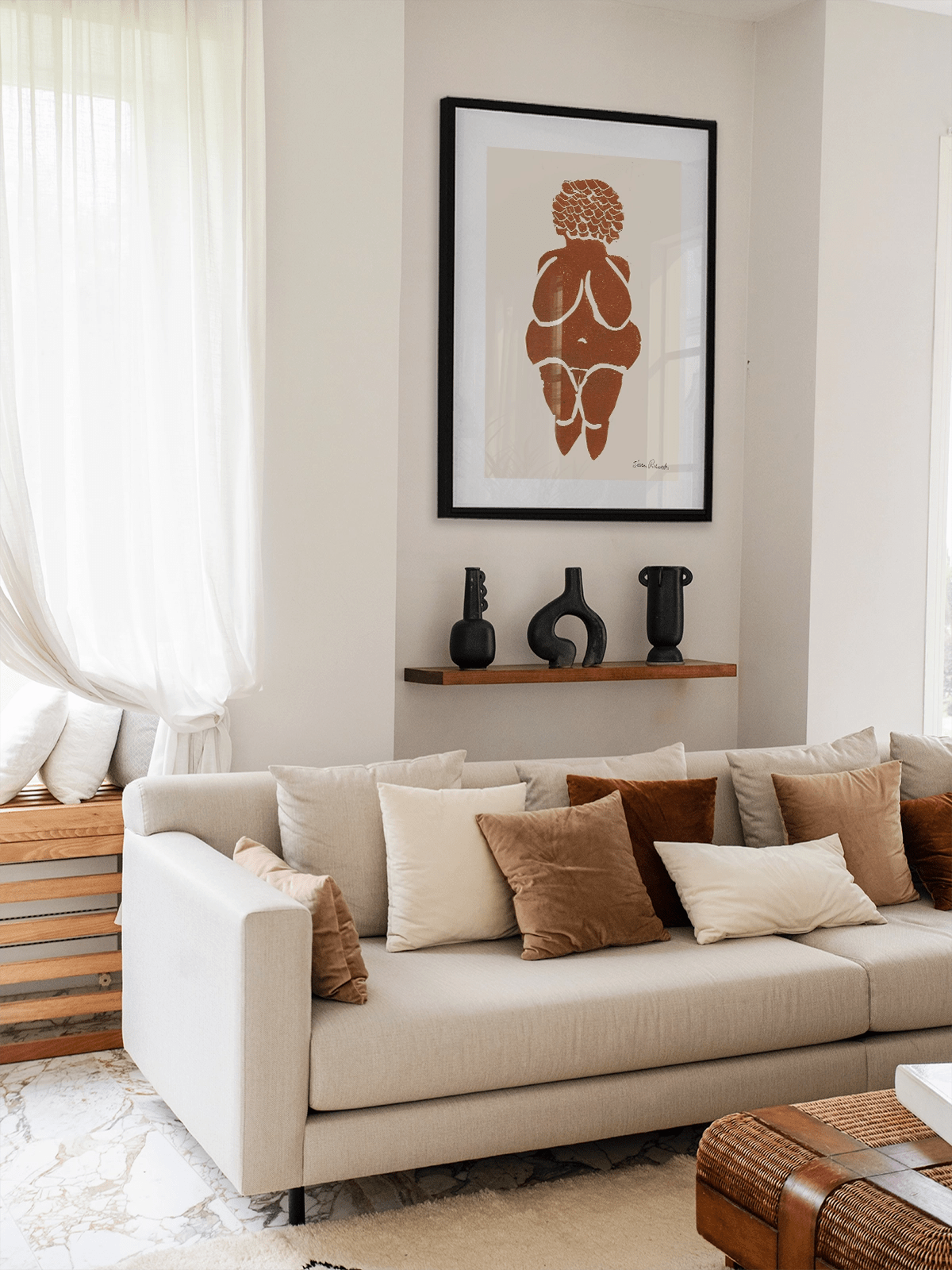 Goddess of Fertility - Una Lámina de Sissan Richardt - Decora tu casa en Nomadart