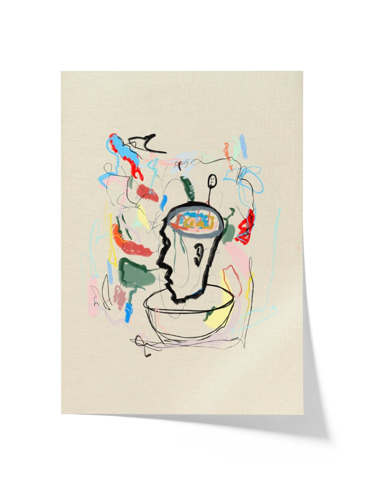 Headache - Una Lámina de William Woollard - Decora tu casa en Nomadart