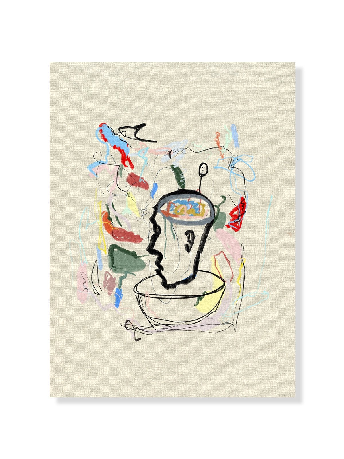 Headache - Una Lámina de William Woollard - Decora tu casa en Nomadart
