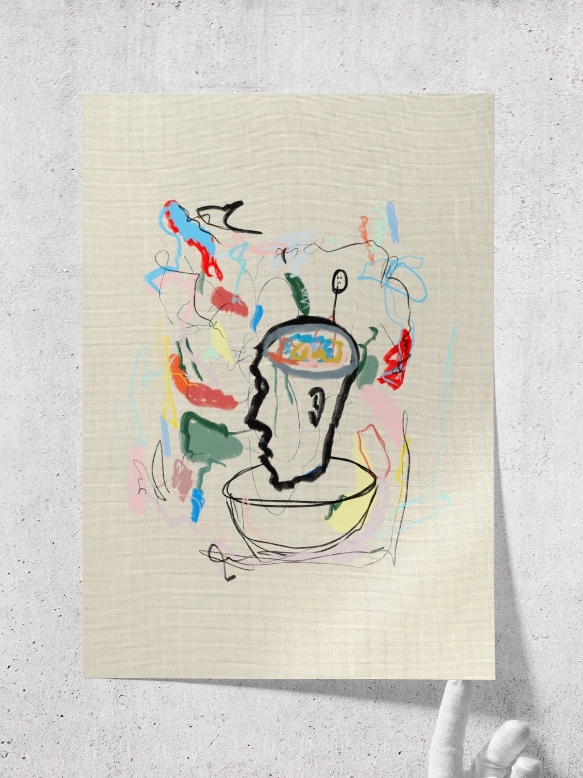 Headache - Una Lámina de William Woollard - Decora tu casa en Nomadart