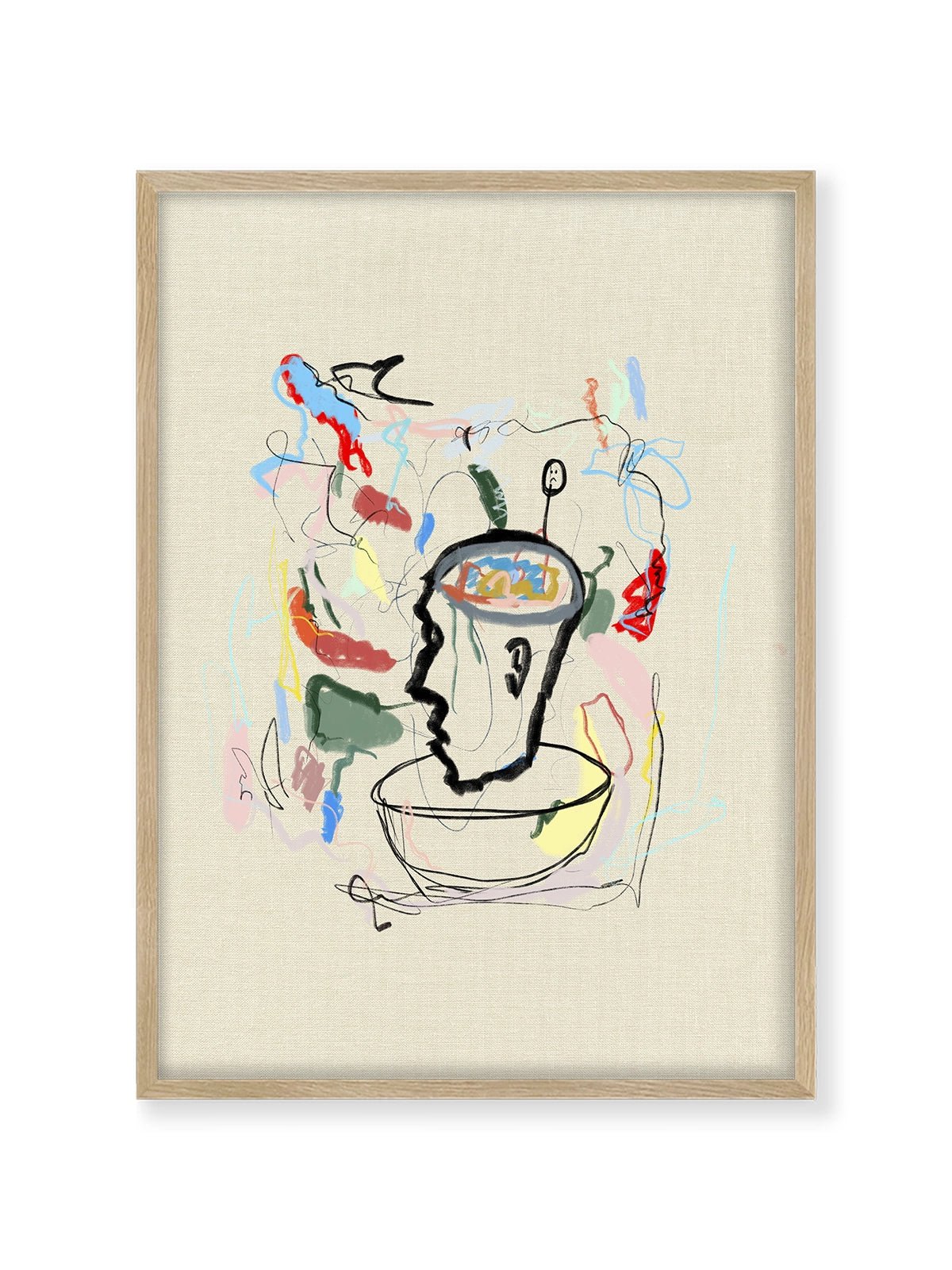 Headache - Una Lámina de William Woollard - Decora tu casa en Nomadart