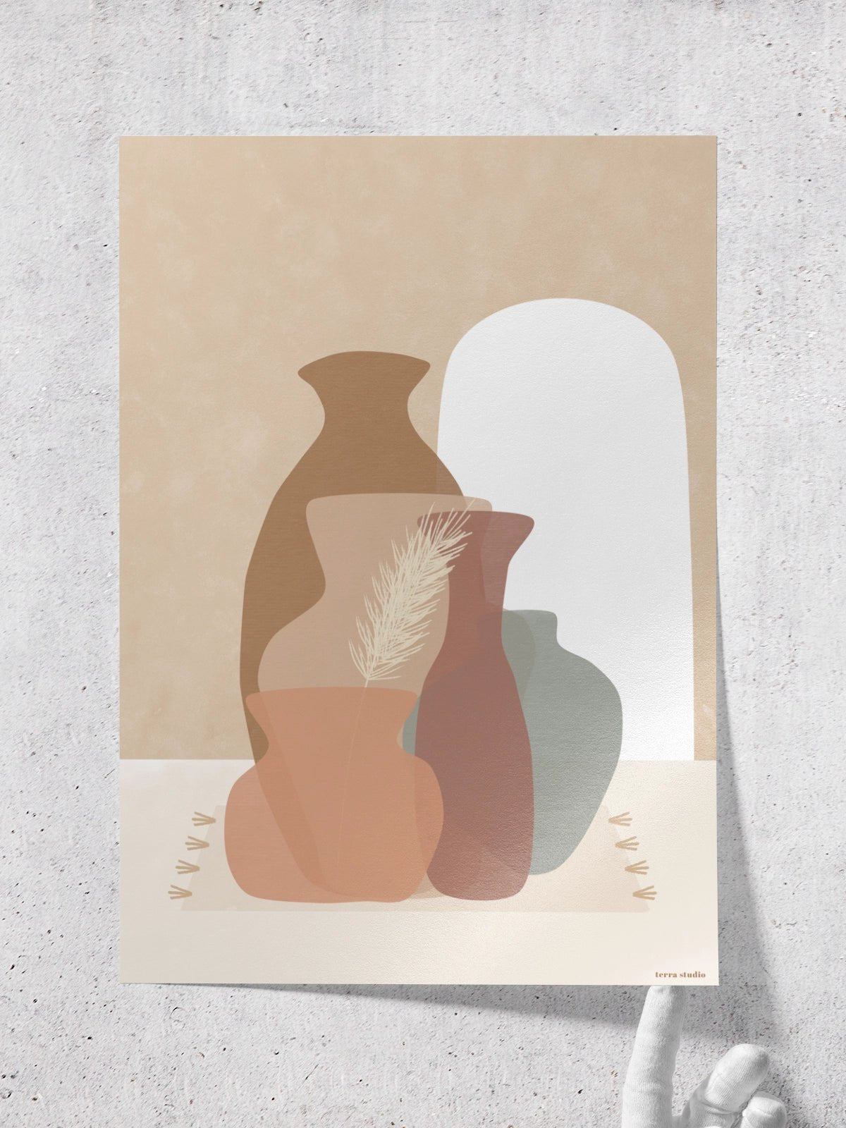 House of Jars - Una Lámina de Terra Studio - Decora tu casa en Nomadart