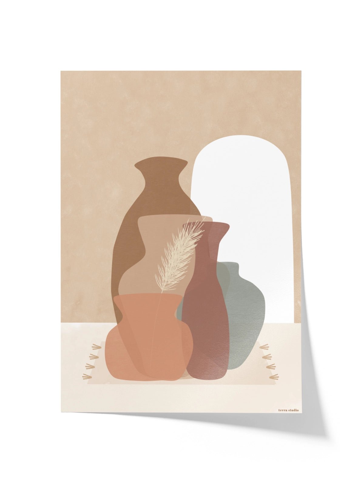 House of Jars - Una Lámina de Terra Studio - Decora tu casa en Nomadart