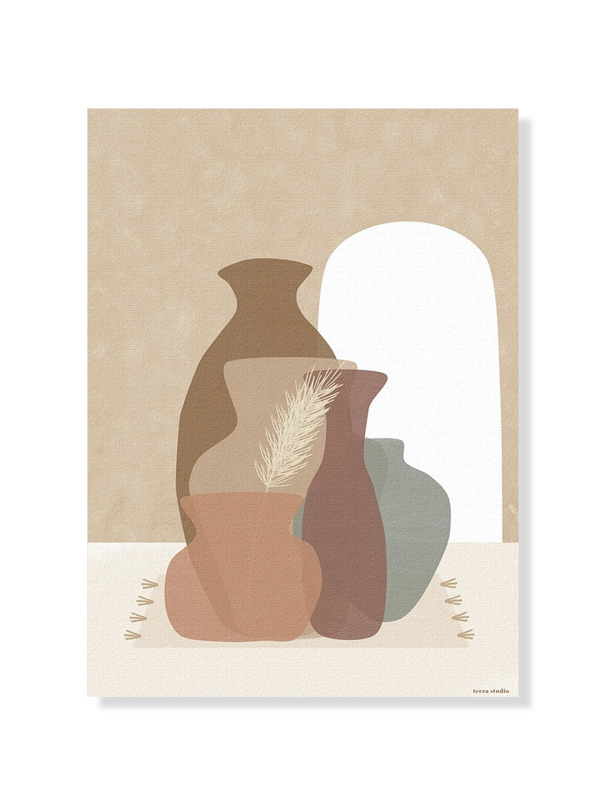 House of Jars - Una Lámina de Terra Studio - Decora tu casa en Nomadart