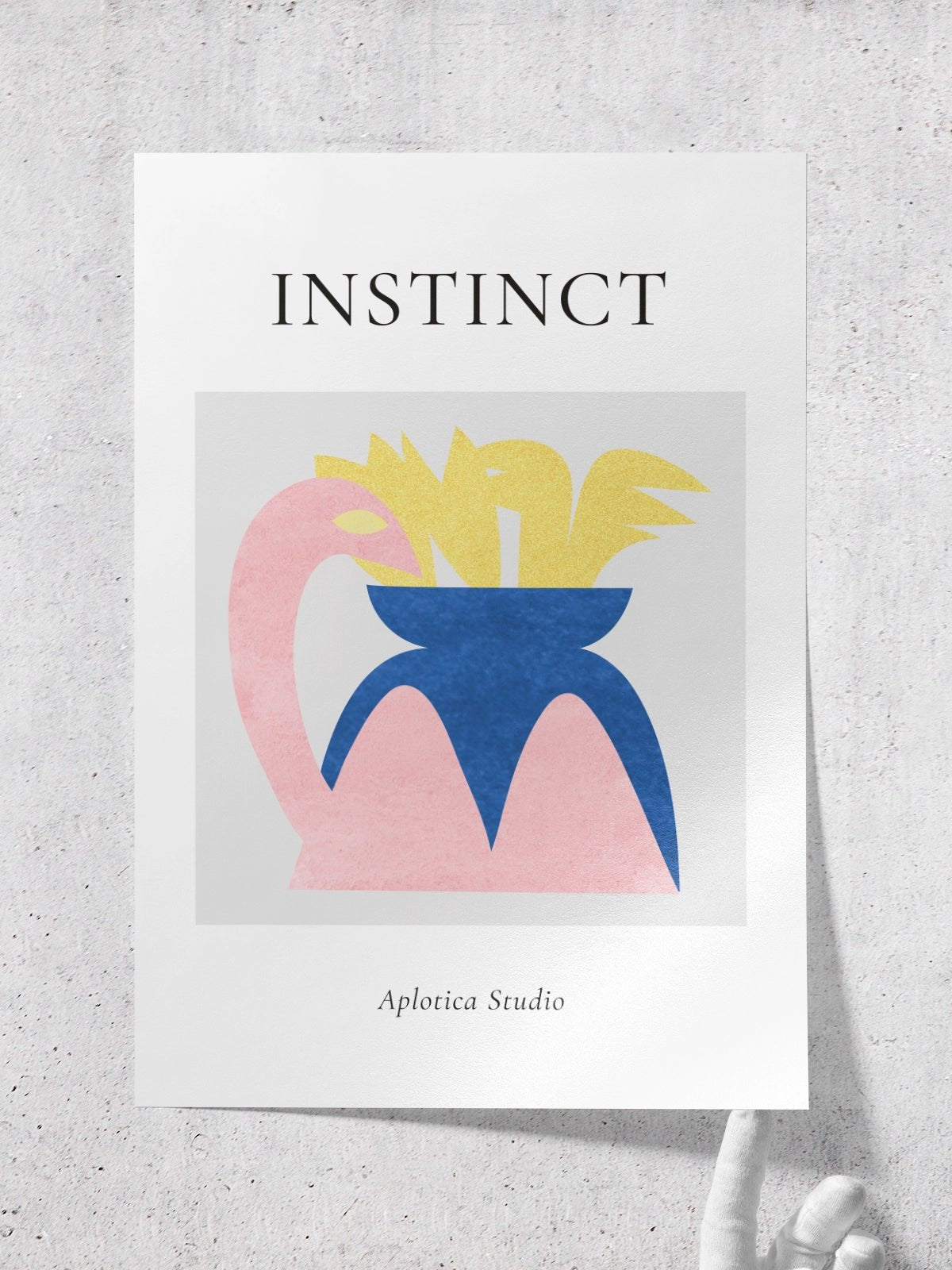Instinct - Una Lámina de Aplotica Studio - Decora tu casa en Nomadart