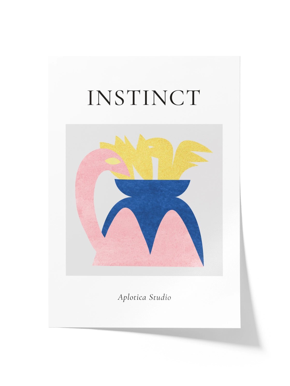 Instinct - Una Lámina de Aplotica Studio - Decora tu casa en Nomadart