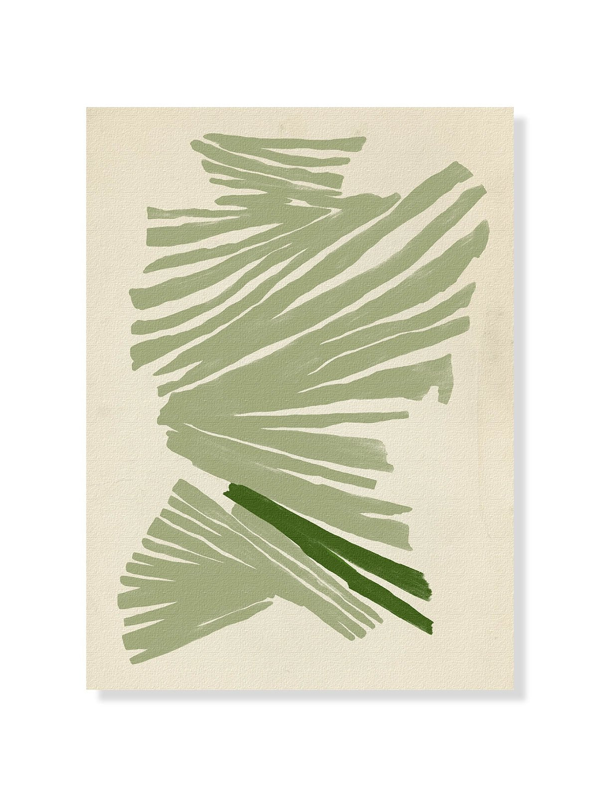Just Green - Una Lámina de Sylvia Takken - Decora tu casa en Nomadart