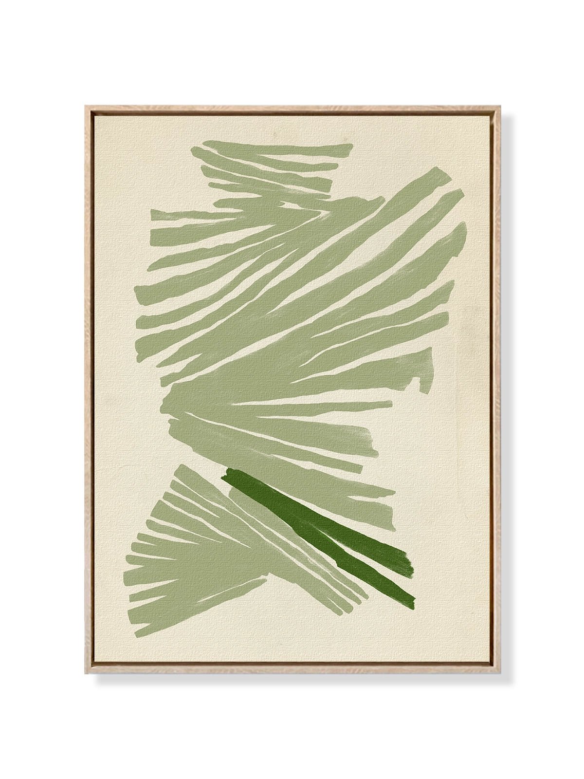 Just Green - Una Lámina de Sylvia Takken - Decora tu casa en Nomadart