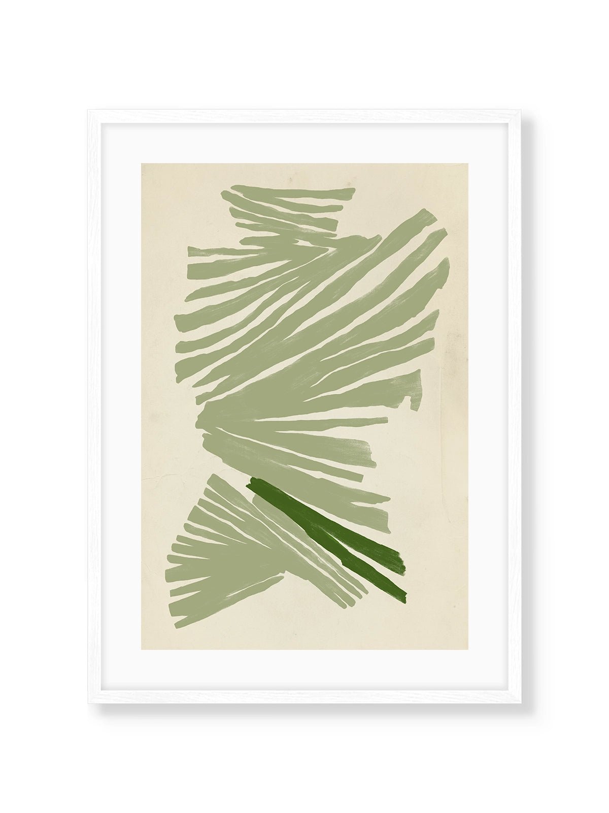 Just Green - Una Lámina de Sylvia Takken - Decora tu casa en Nomadart