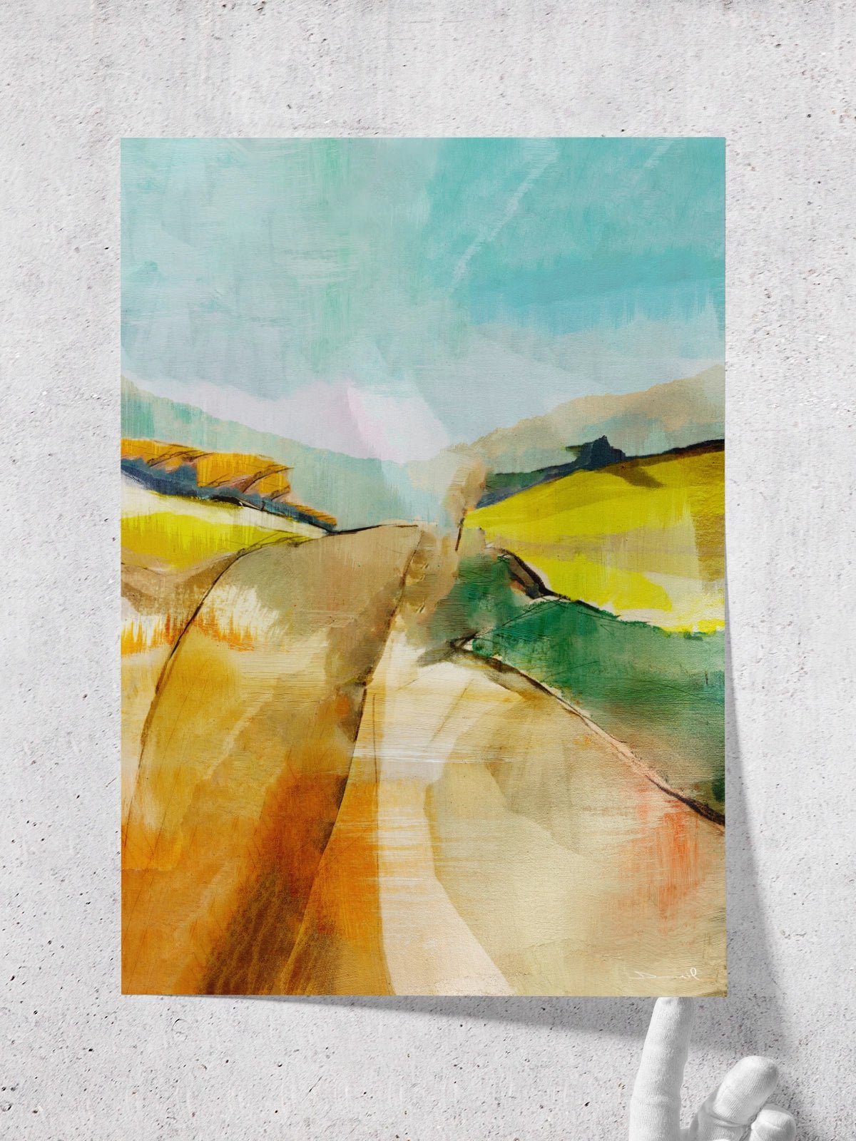 Landscape Spring - Una Lámina de Dan Hobday - Decora tu casa en Nomadart