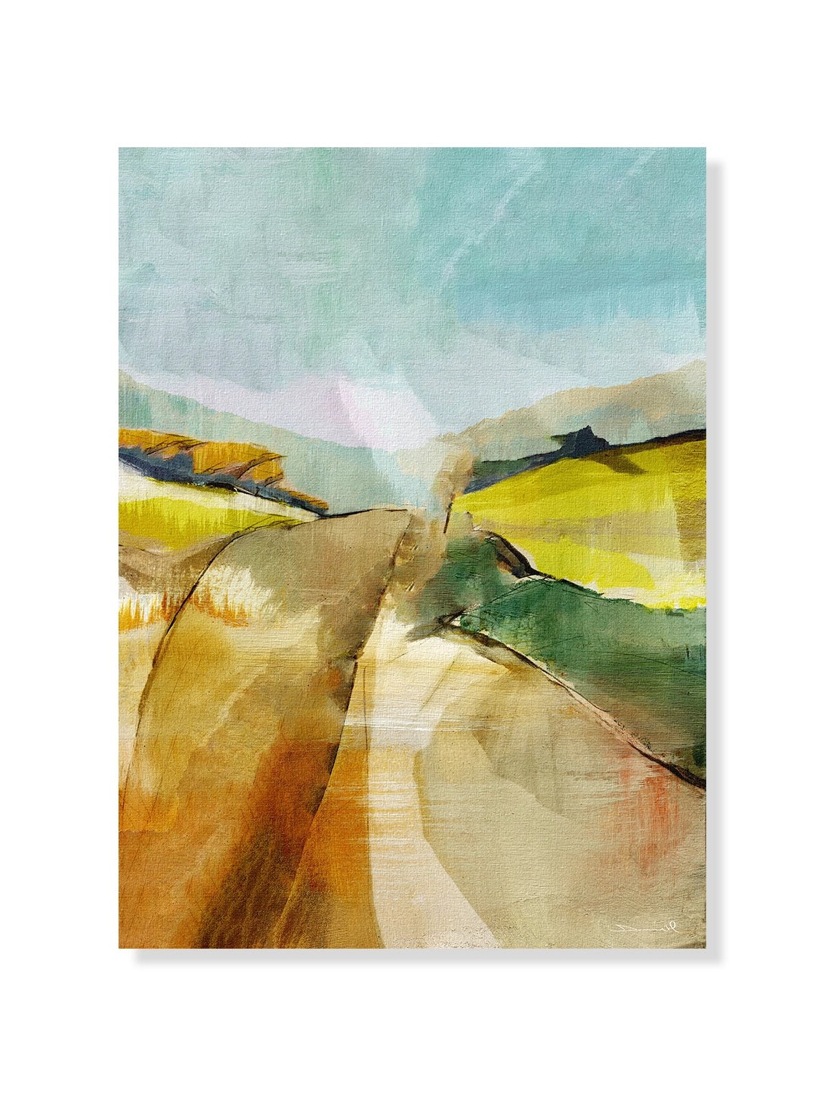 Landscape Spring - Una Lámina de Dan Hobday - Decora tu casa en Nomadart
