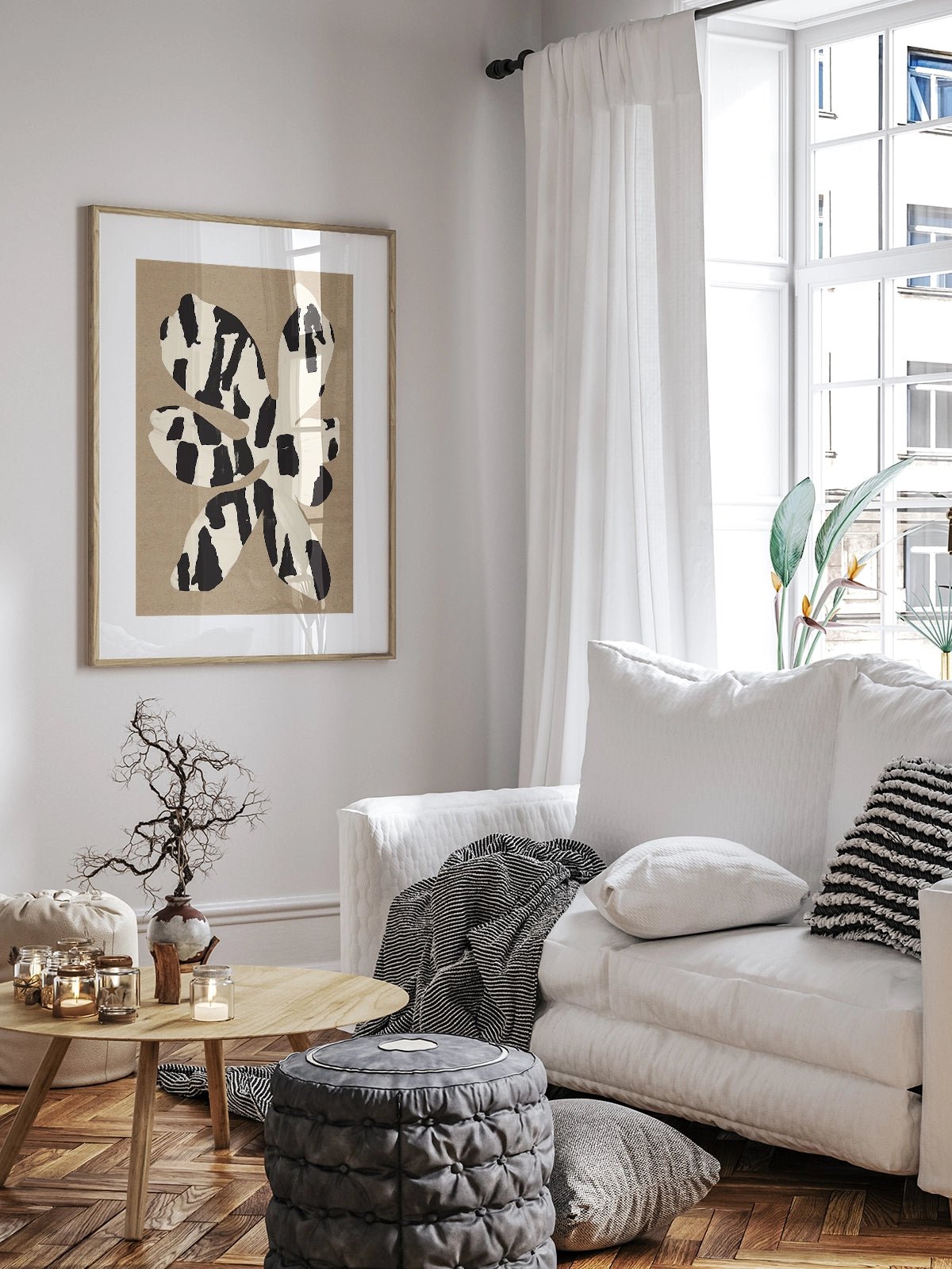 Le Pouvoir des Fleurs - Una Lámina de Sylvia Takken - Decora tu casa en Nomadart