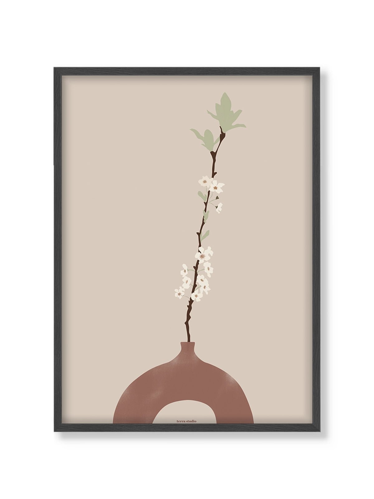 Lonely Flower - Una Lámina de Terra Studio - Decora tu casa en Nomadart