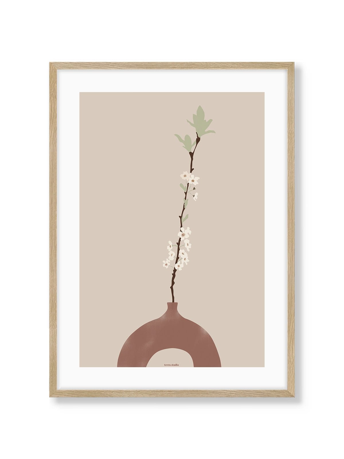 Lonely Flower - Una Lámina de Terra Studio - Decora tu casa en Nomadart