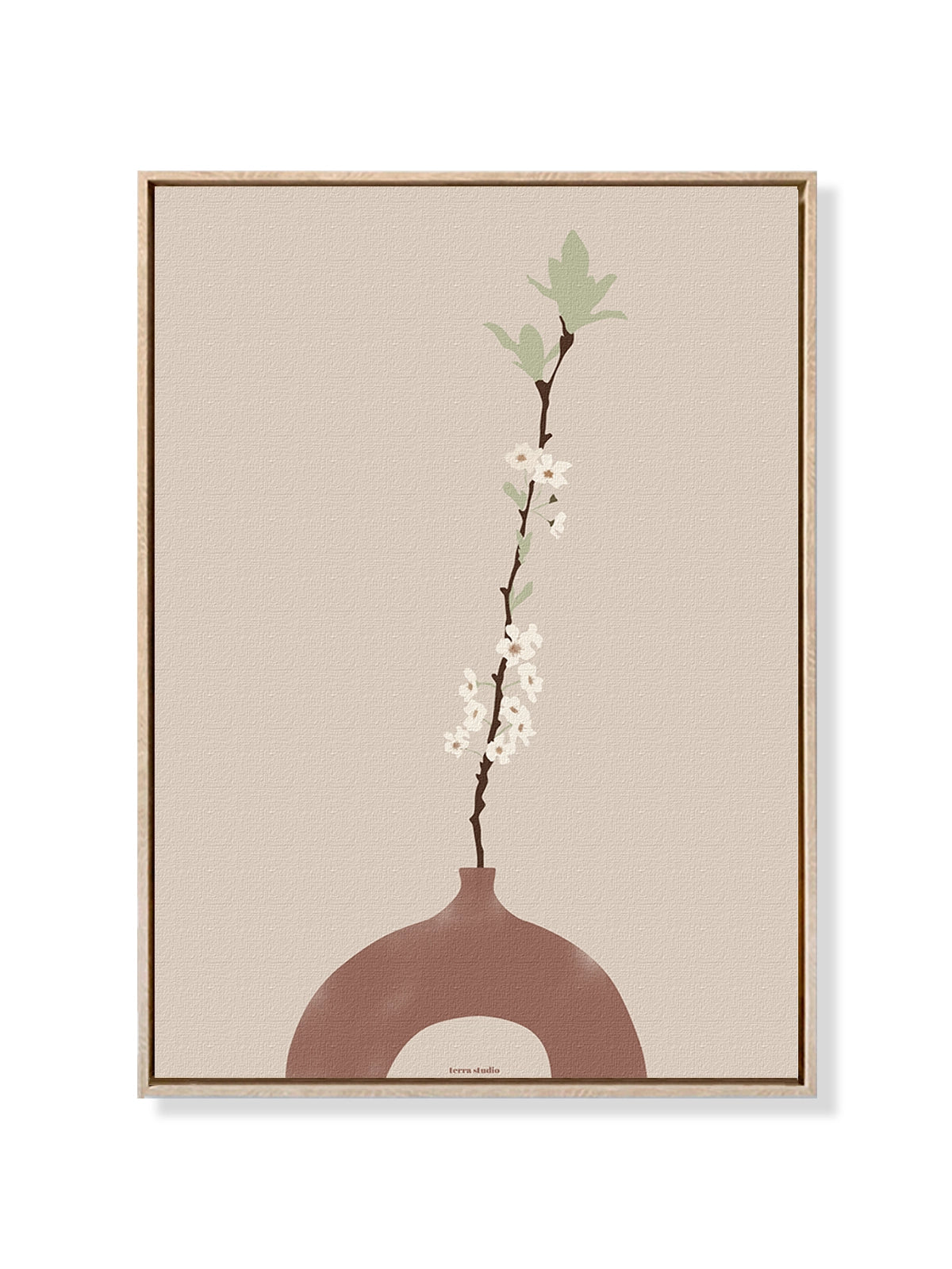 Lonely Flower - Una Lámina de Terra Studio - Decora tu casa en Nomadart