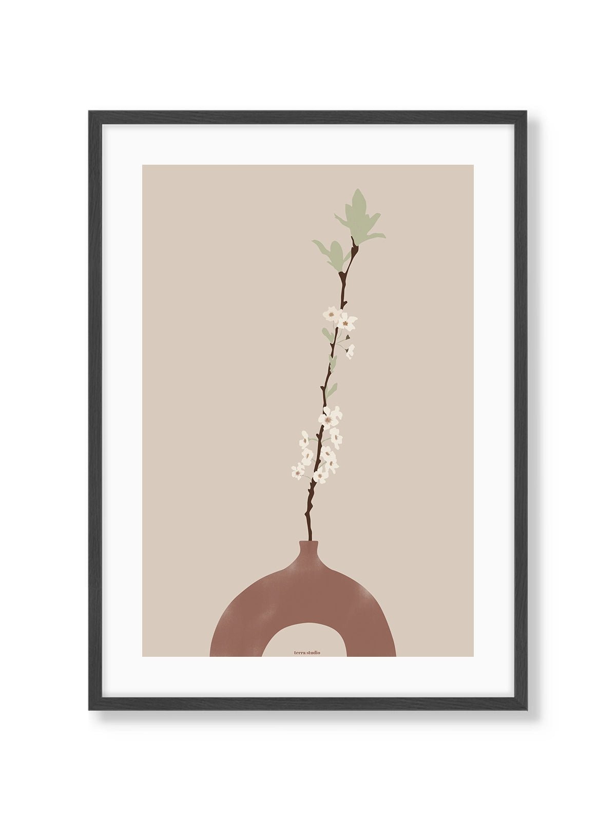 Lonely Flower - Una Lámina de Terra Studio - Decora tu casa en Nomadart