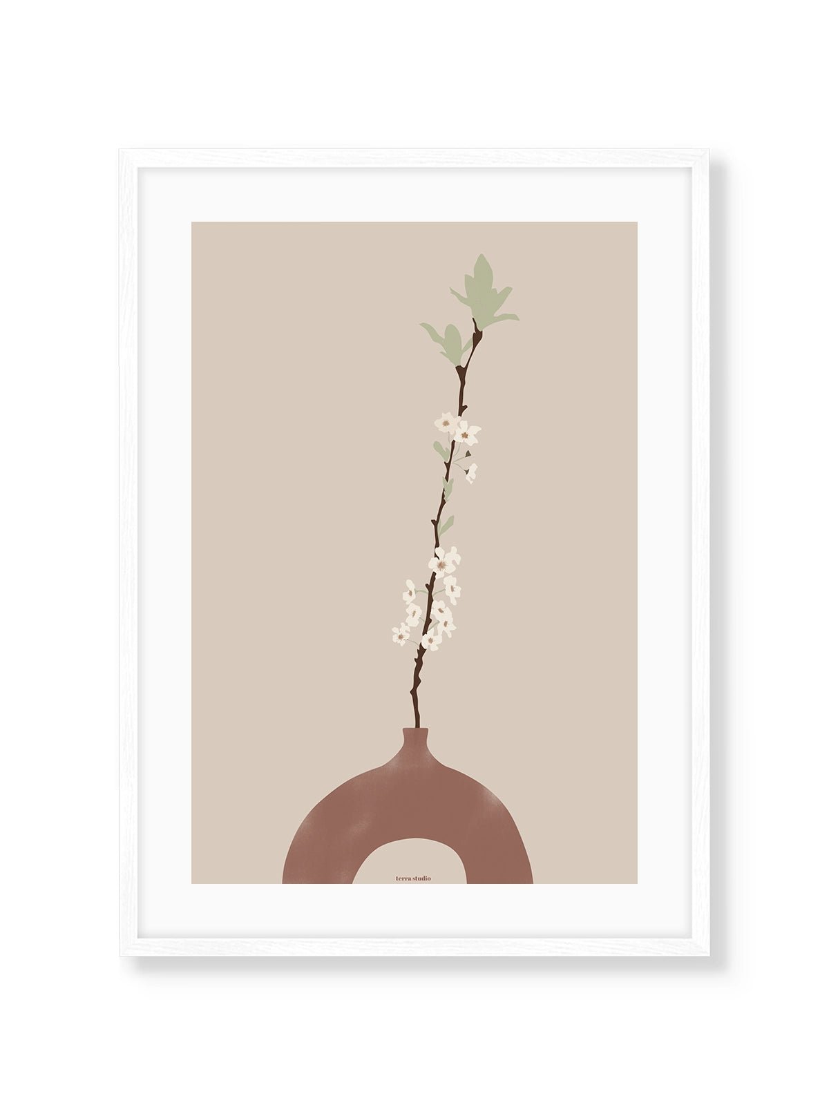 Lonely Flower - Una Lámina de Terra Studio - Decora tu casa en Nomadart