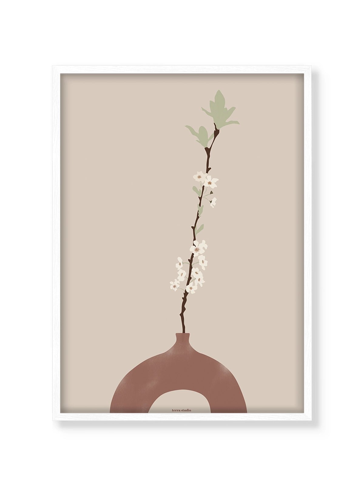 Lonely Flower - Una Lámina de Terra Studio - Decora tu casa en Nomadart