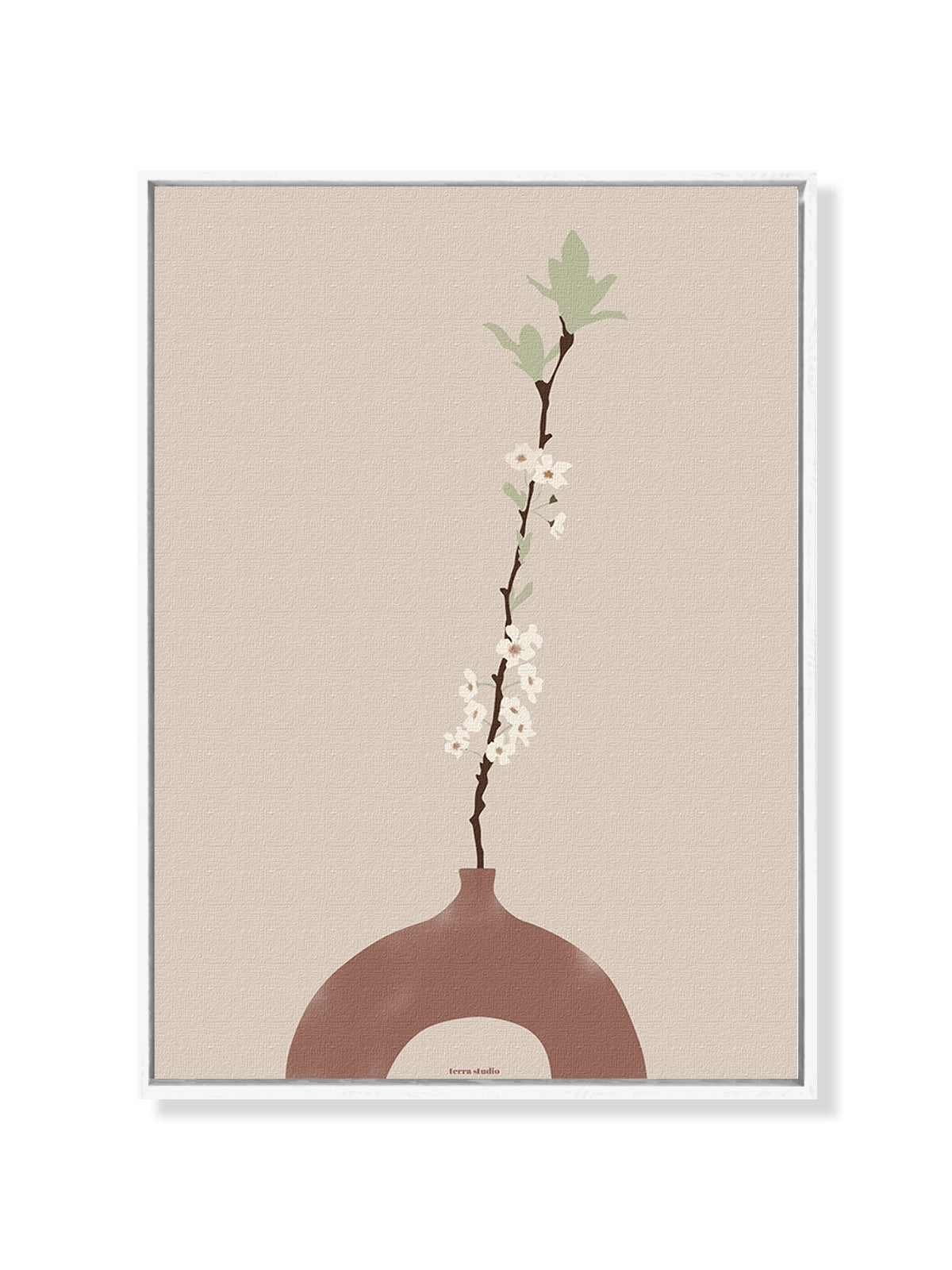 Lonely Flower - Una Lámina de Terra Studio - Decora tu casa en Nomadart