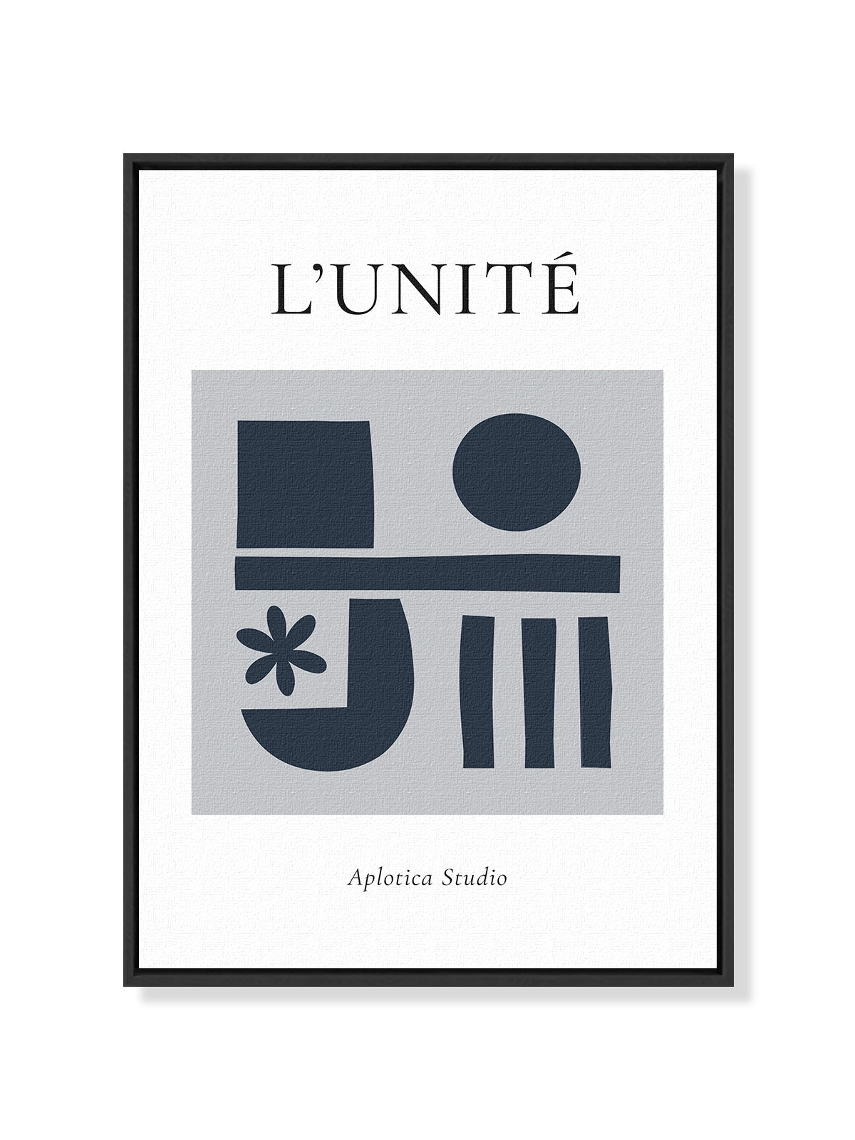 L´Unité - Una Lámina de Aplotica Studio - Decora tu casa en Nomadart