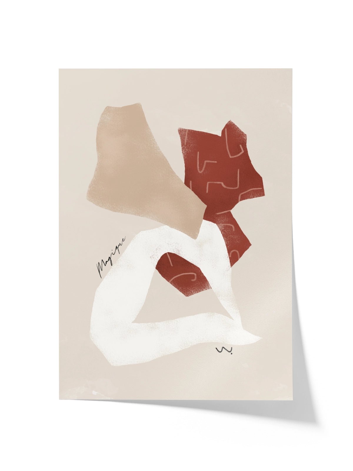 Magique - Una Lámina de Sylvia Takken - Decora tu casa en Nomadart