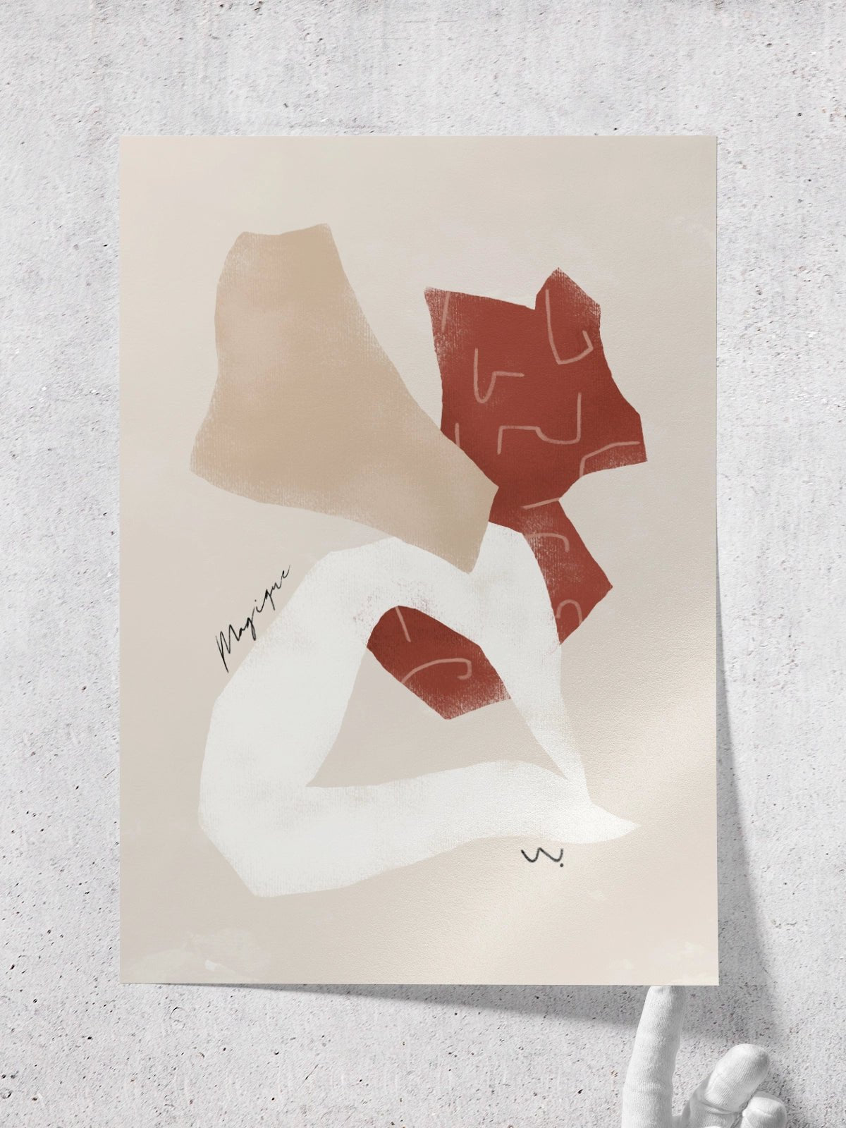 Magique - Una Lámina de Sylvia Takken - Decora tu casa en Nomadart