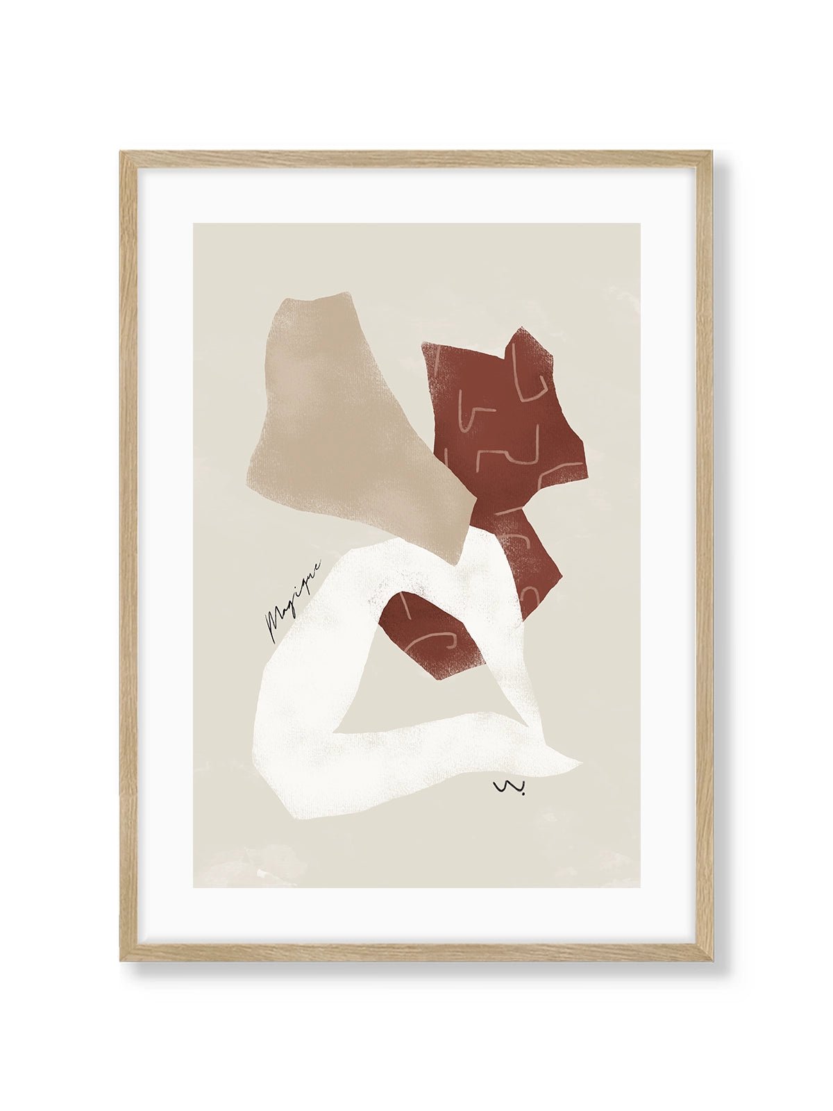 Magique - Una Lámina de Sylvia Takken - Decora tu casa en Nomadart