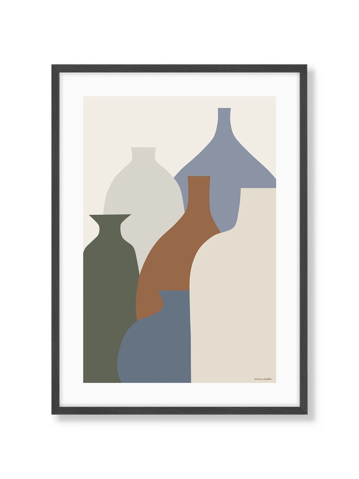 Minimal Jars - Una Lámina de Terra Studio - Decora tu casa en Nomadart