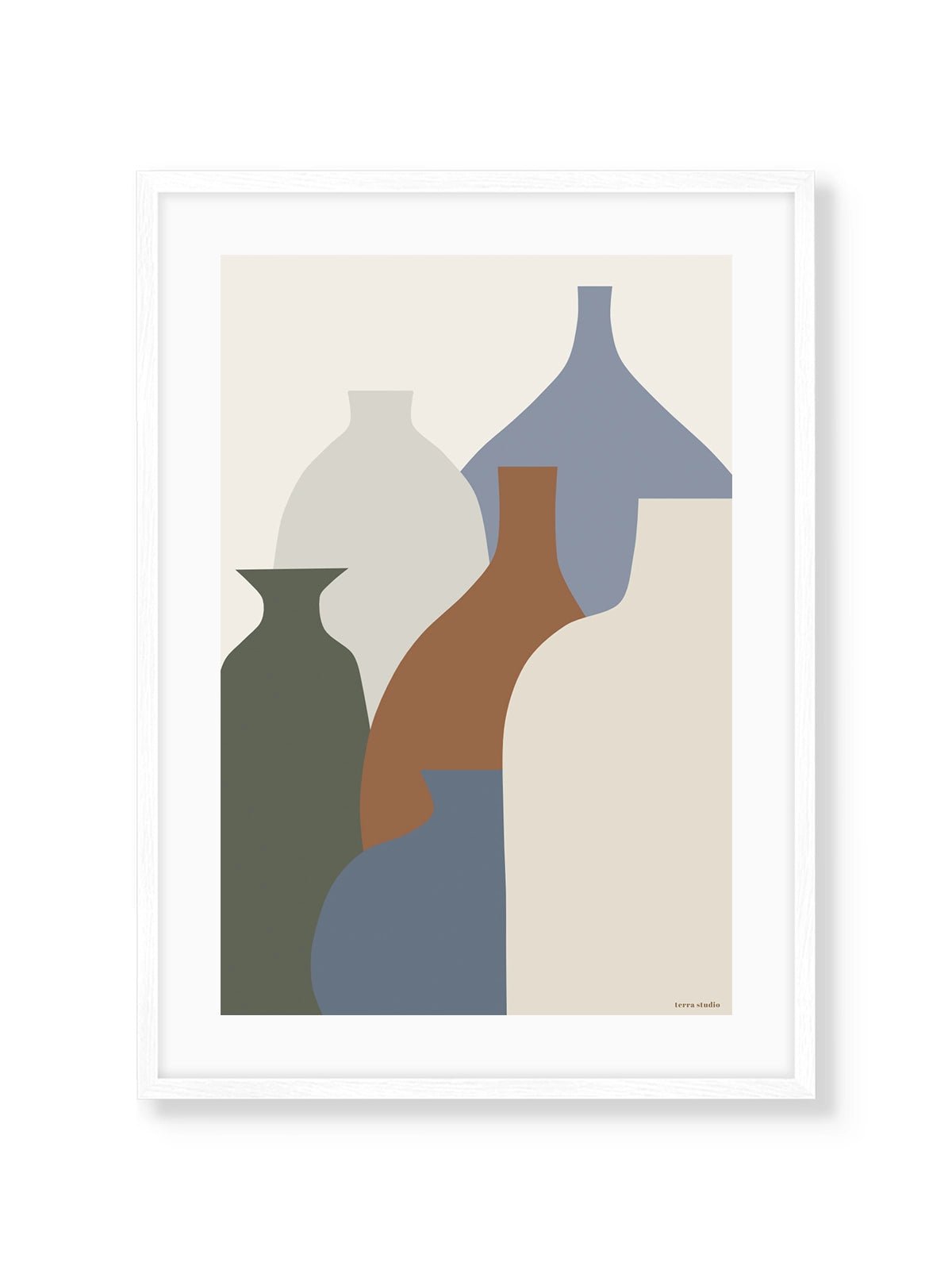 Minimal Jars - Una Lámina de Terra Studio - Decora tu casa en Nomadart