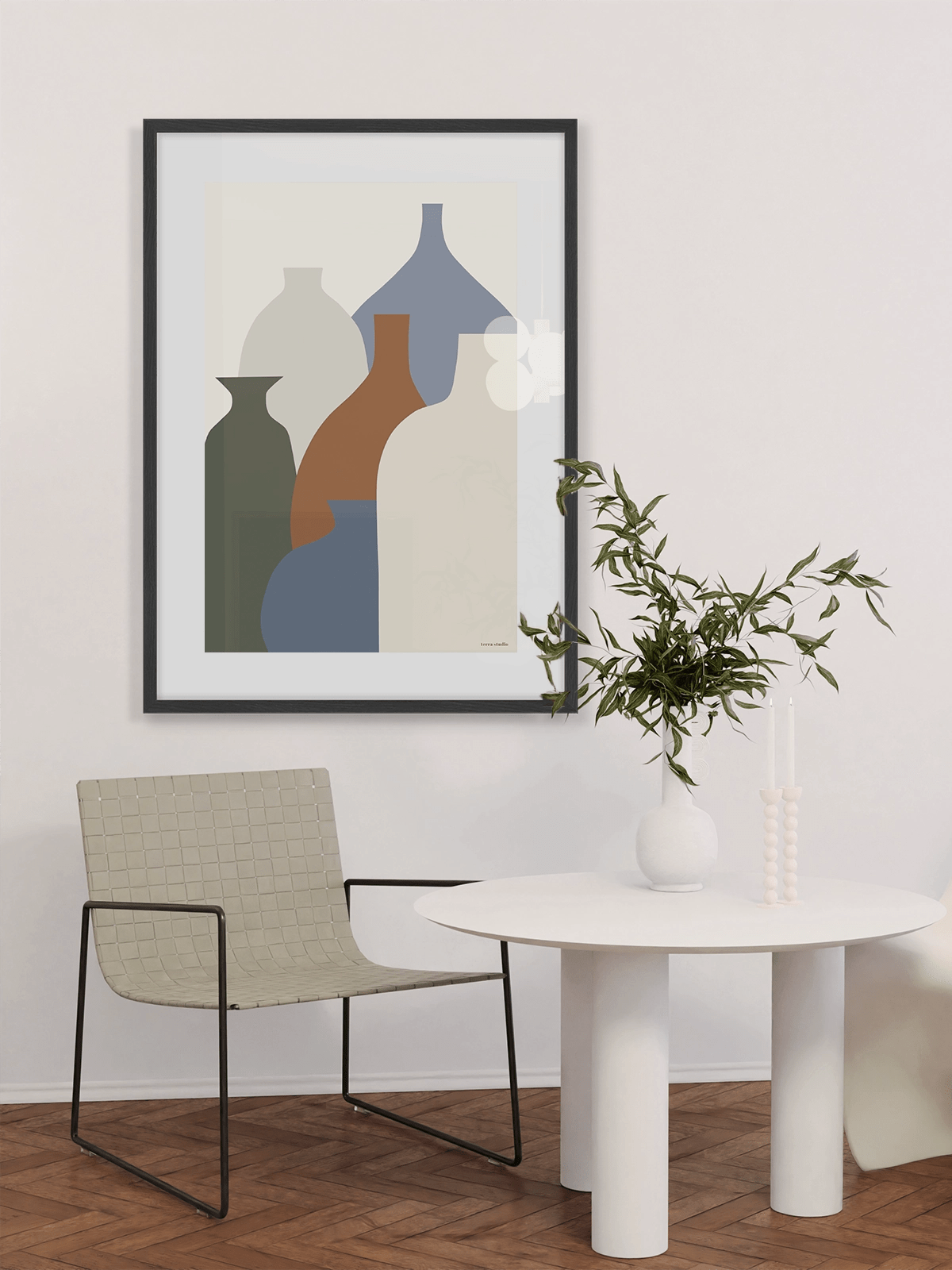 Minimal Jars - Una Lámina de Terra Studio - Decora tu casa en Nomadart