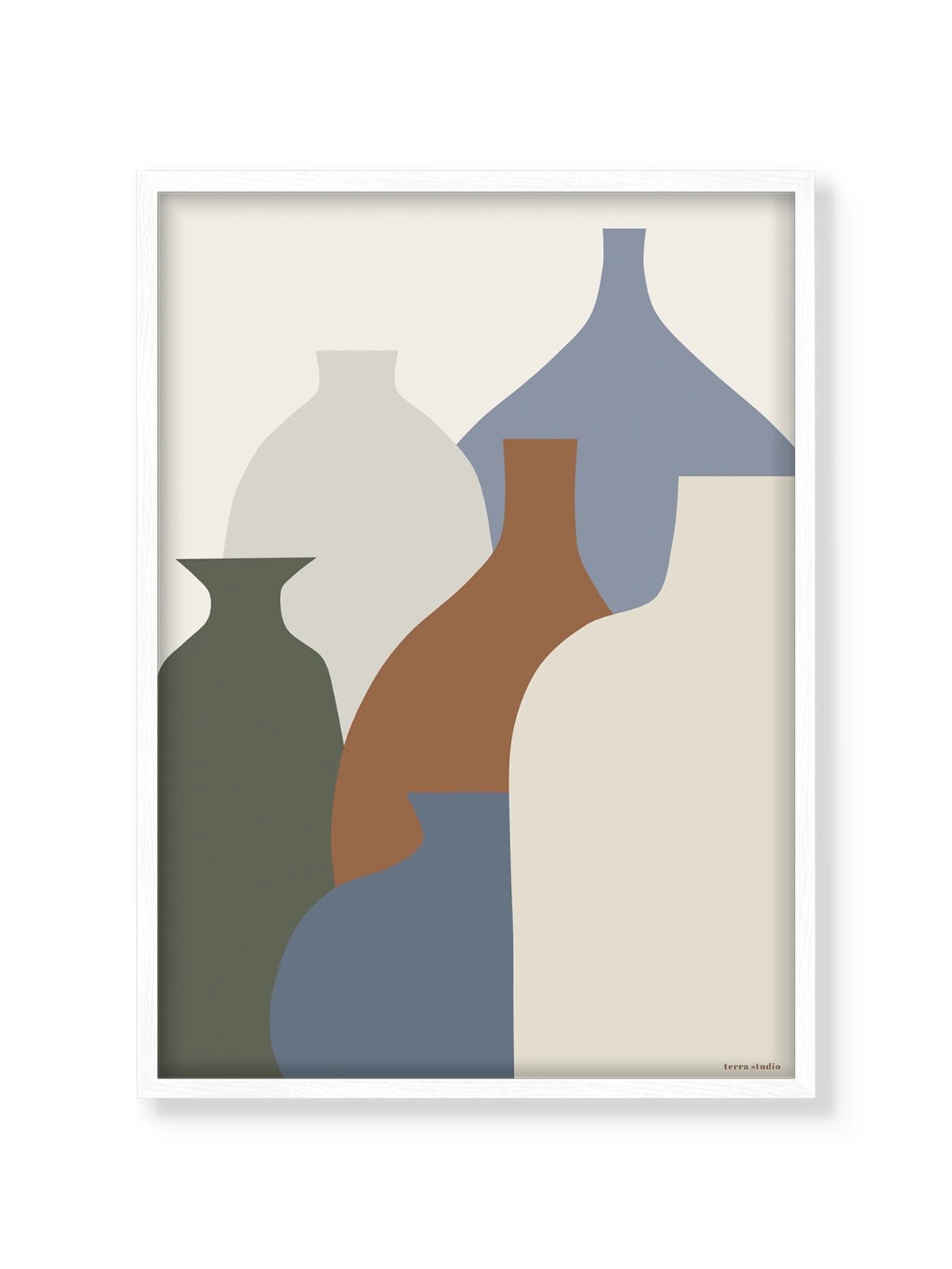 Minimal Jars - Una Lámina de Terra Studio - Decora tu casa en Nomadart