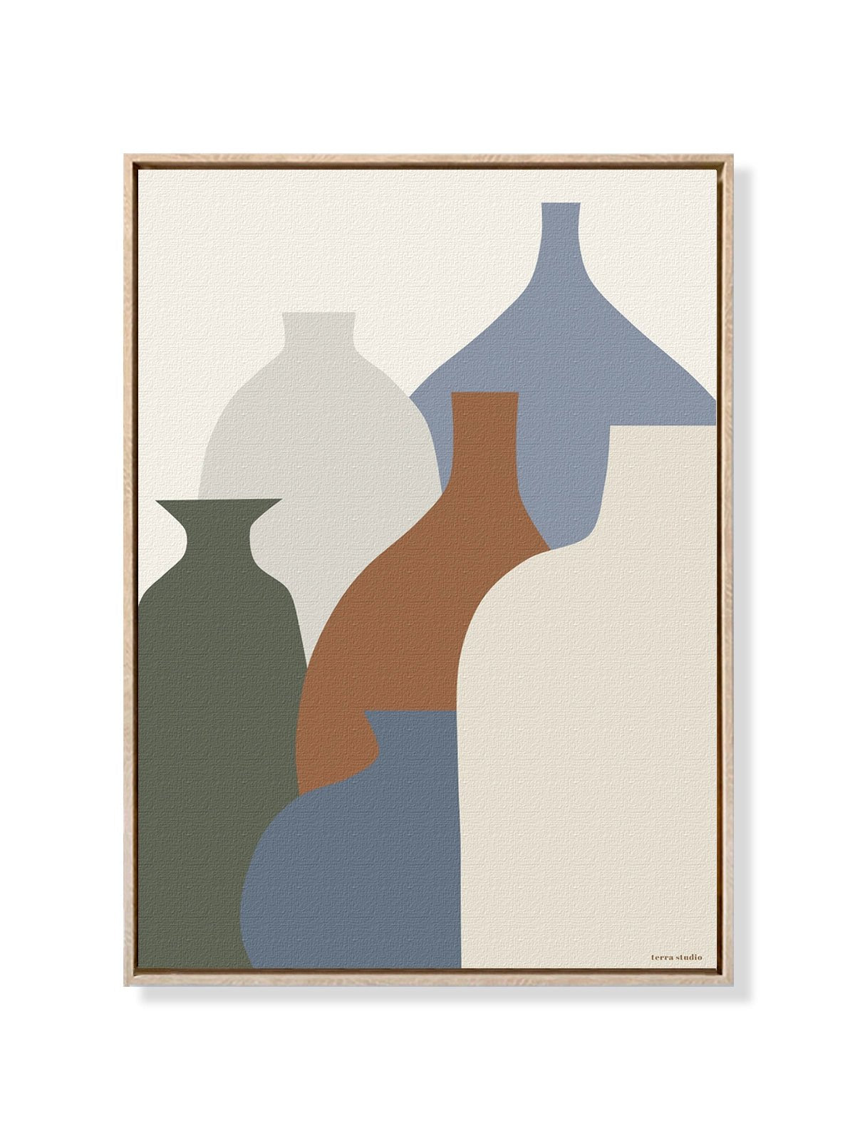 Minimal Jars - Una Lámina de Terra Studio - Decora tu casa en Nomadart