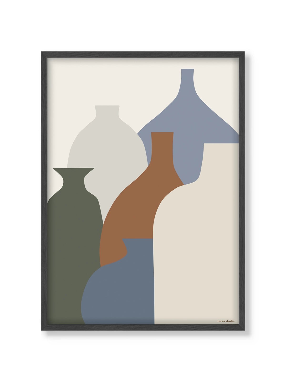 Minimal Jars - Una Lámina de Terra Studio - Decora tu casa en Nomadart