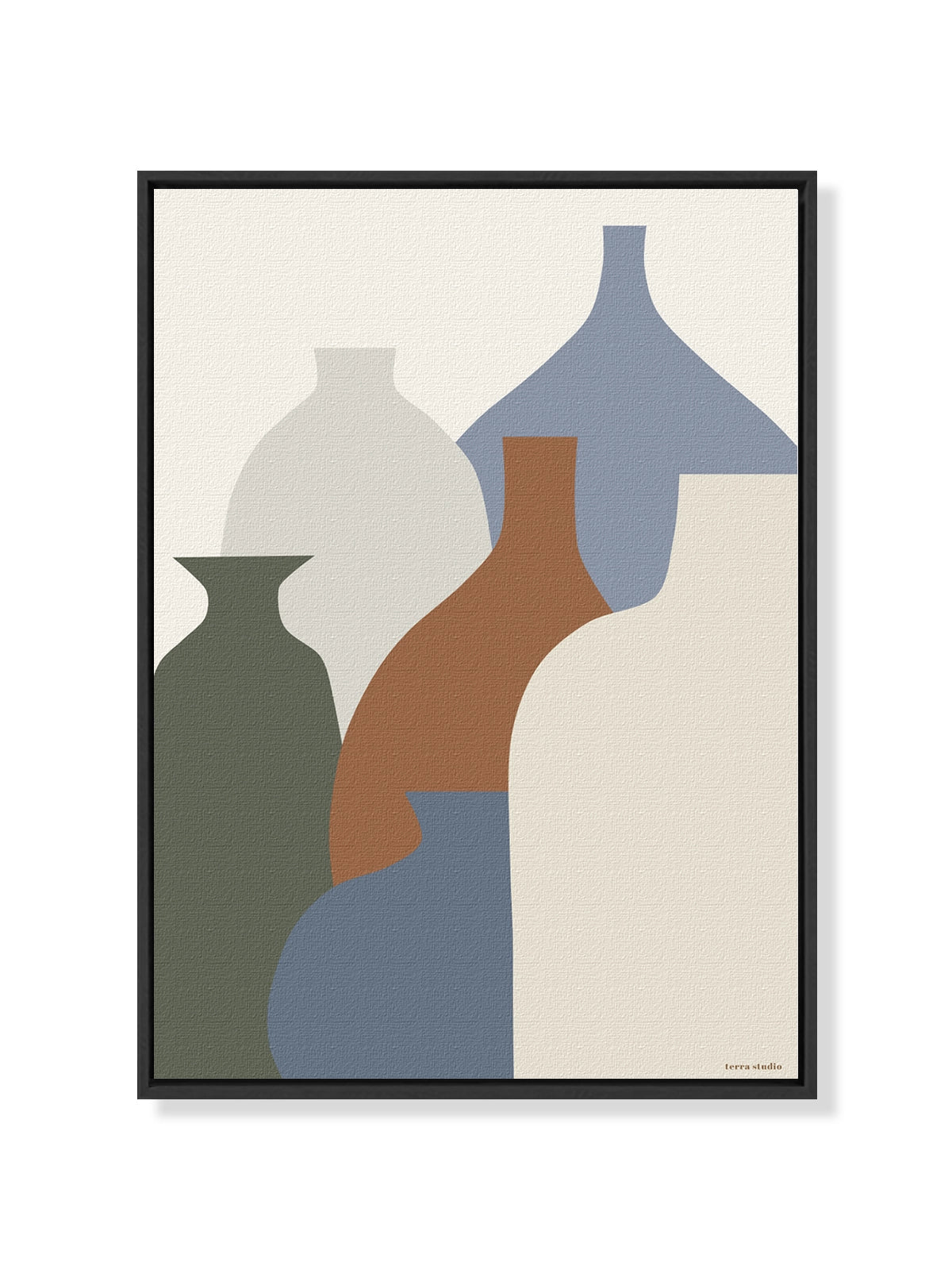Minimal Jars - Una Lámina de Terra Studio - Decora tu casa en Nomadart