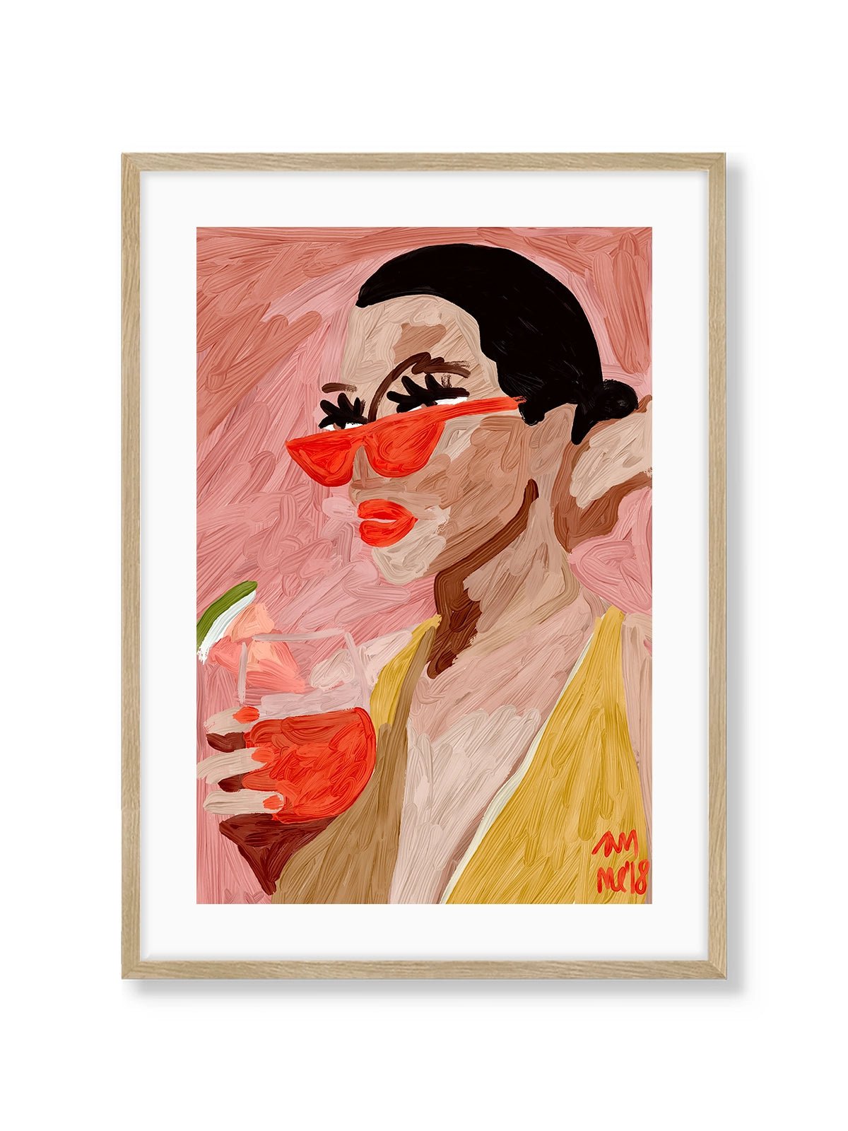 Mirtha - Una Lámina de Ana Clerici - Decora tu casa en Nomadart