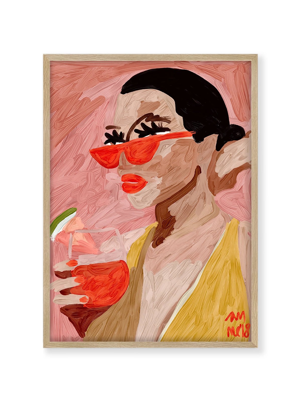 Mirtha - Una Lámina de Ana Clerici - Decora tu casa en Nomadart