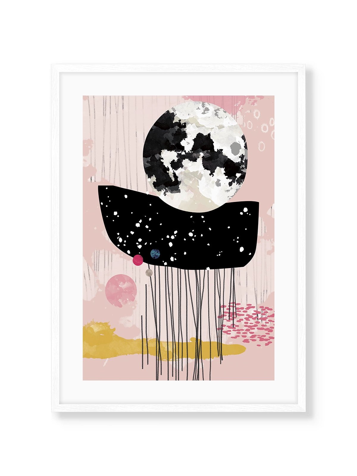 Moonlight - Una Lámina de Sylvia Takken - Decora tu casa en Nomadart